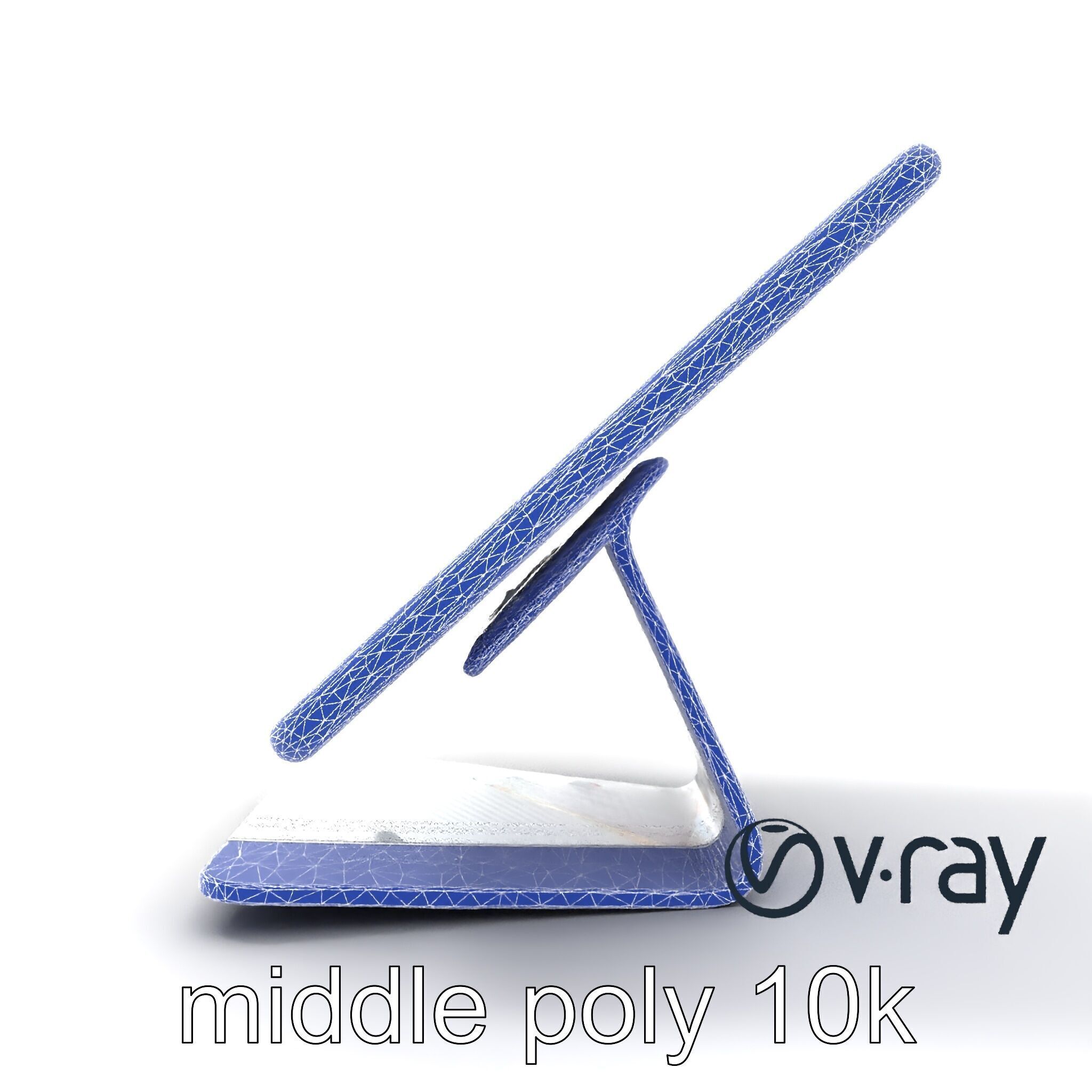 Articulating Tablet Stand with Wireless Charger model pack Low-poly 3D model_27