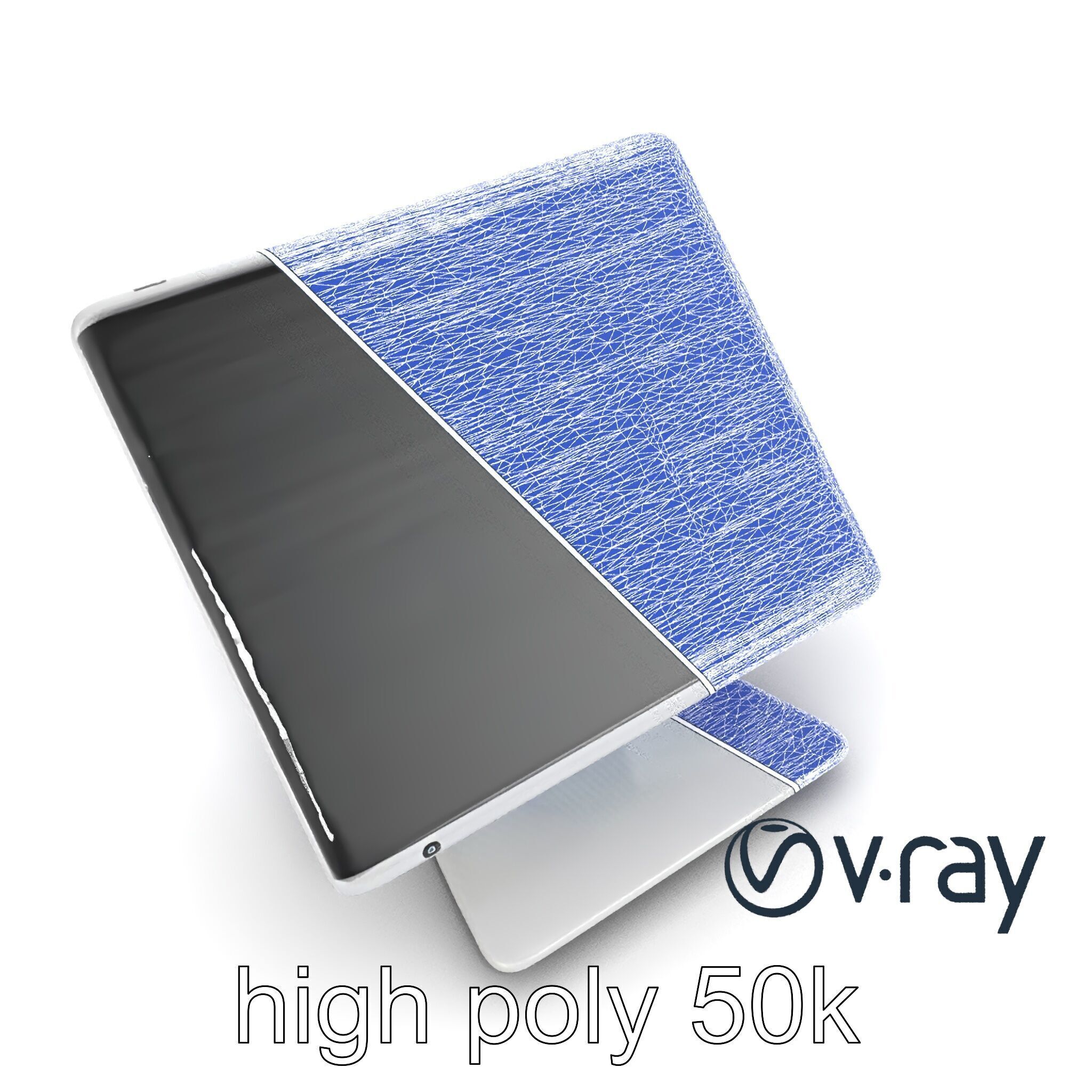 Articulating Tablet Stand with Wireless Charger model pack Low-poly 3D model_18