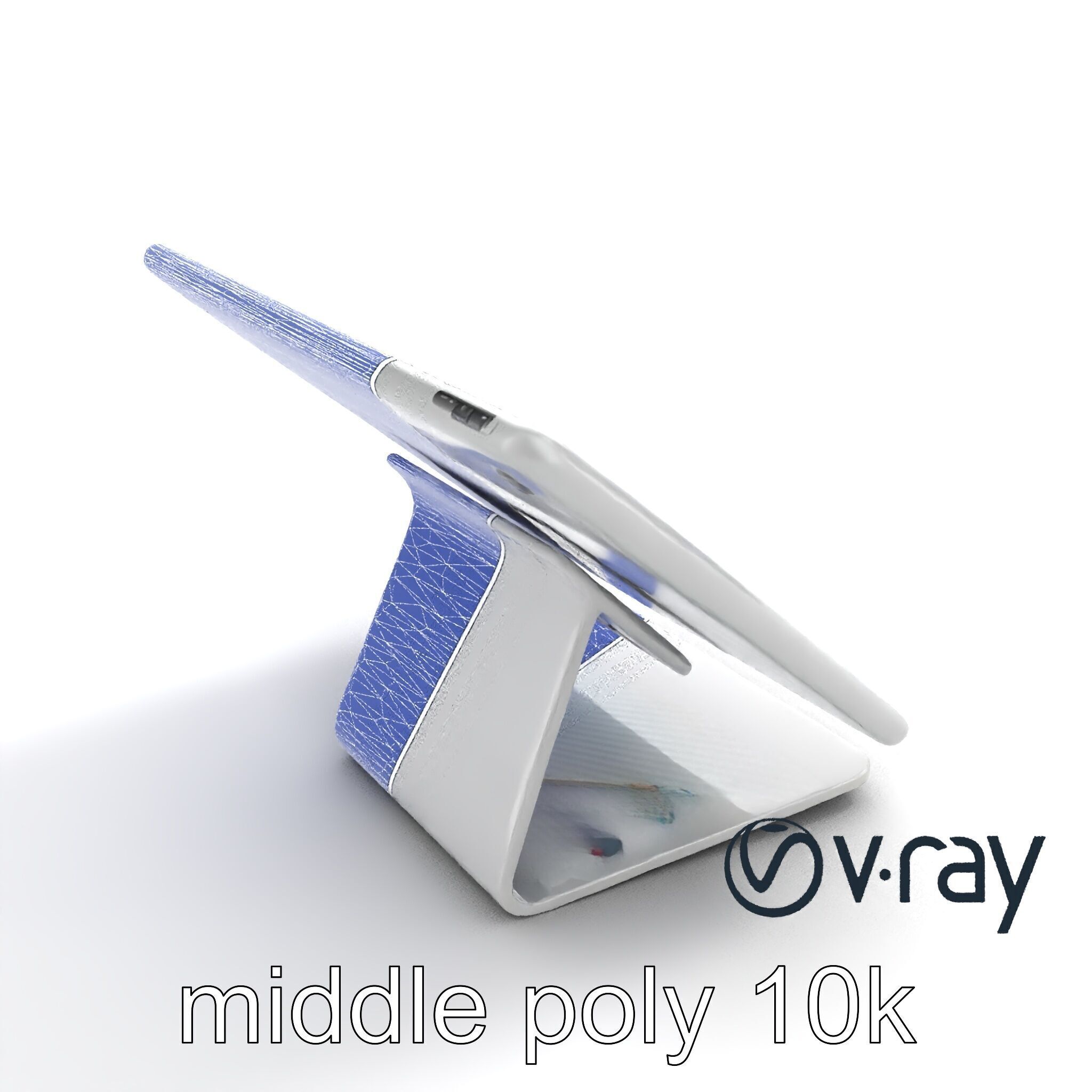 Articulating Tablet Stand with Wireless Charger model pack Low-poly 3D model_20