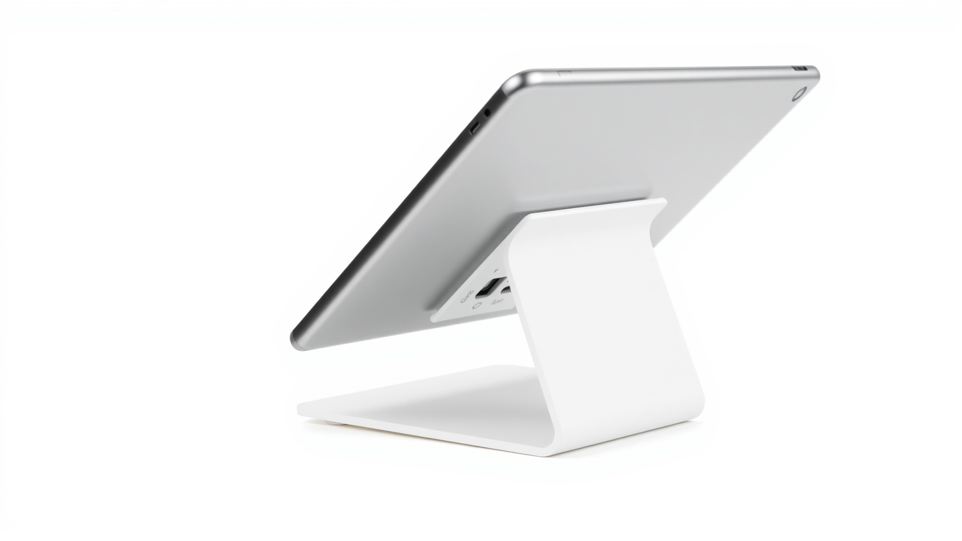 Articulating Tablet Stand with Wireless Charger model pack Low-poly 3D model_4