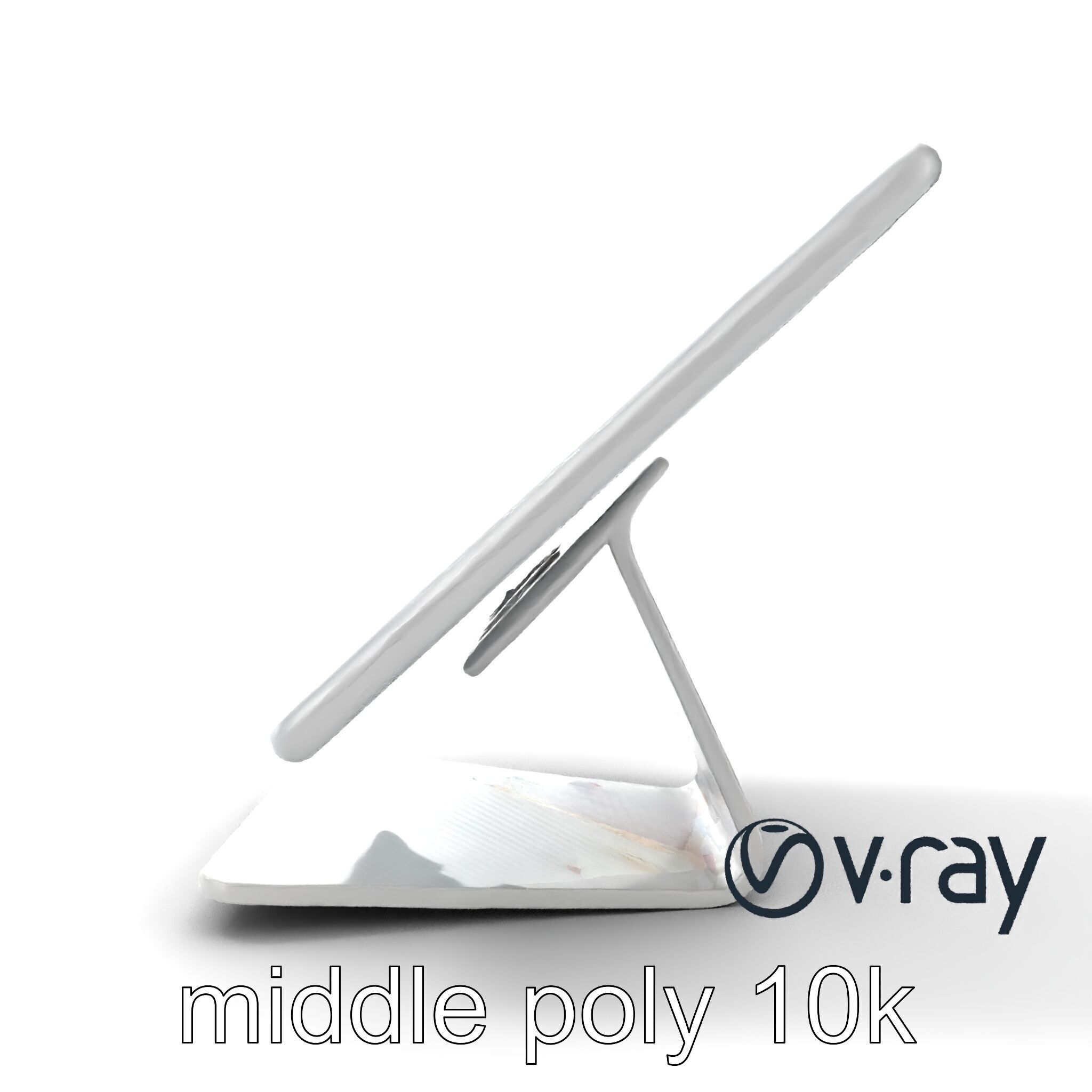 Articulating Tablet Stand with Wireless Charger model pack Low-poly 3D model_13