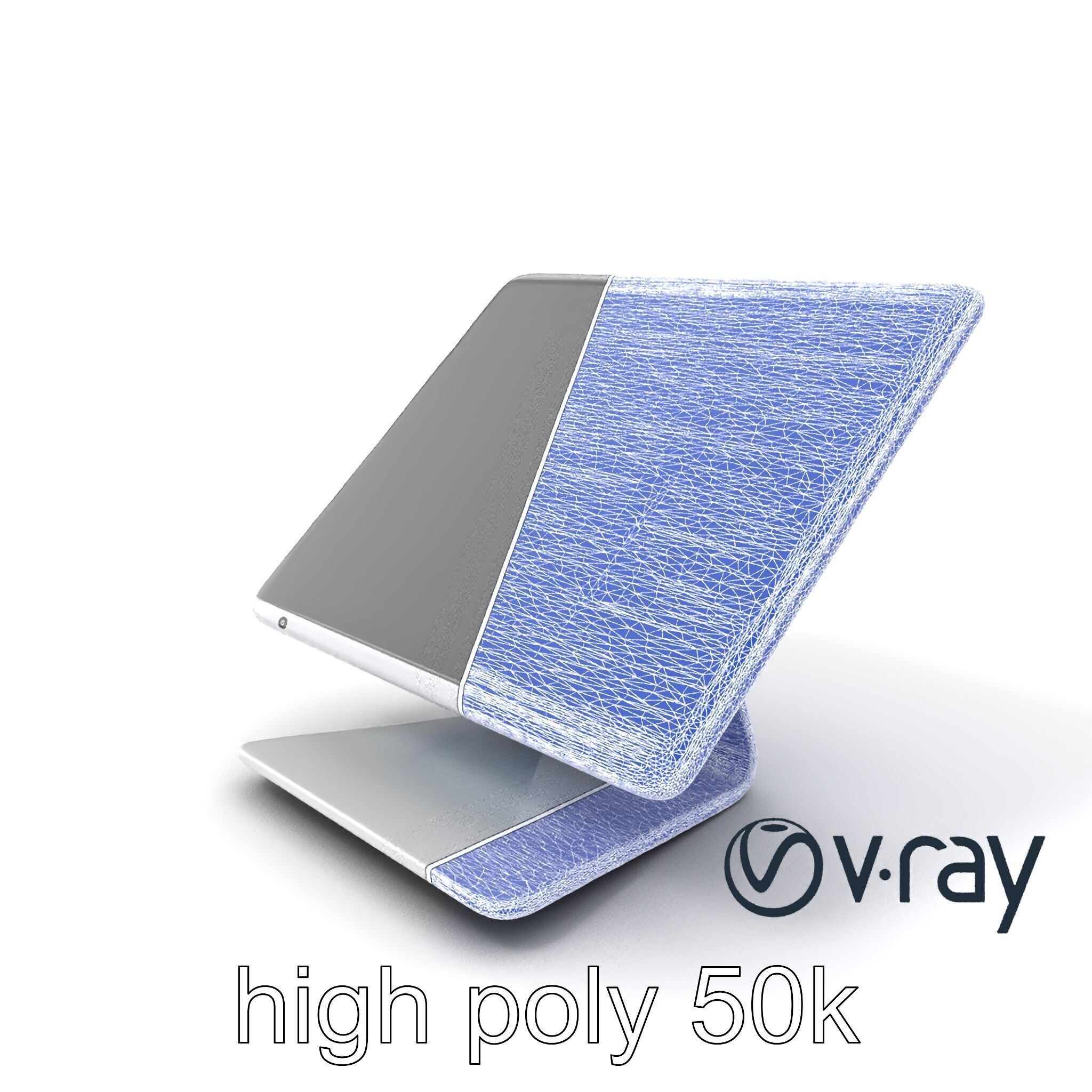 Articulating Tablet Stand with Wireless Charger model pack Low-poly 3D model_23