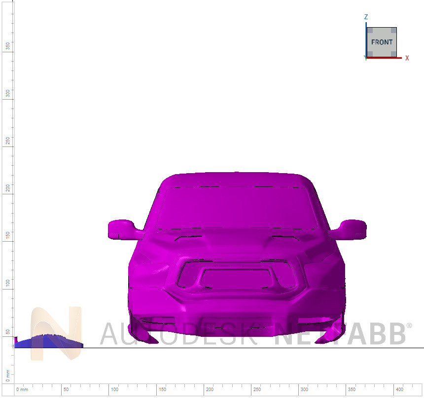 Dodge RAM Rebel - RC - Body 3D print model_11