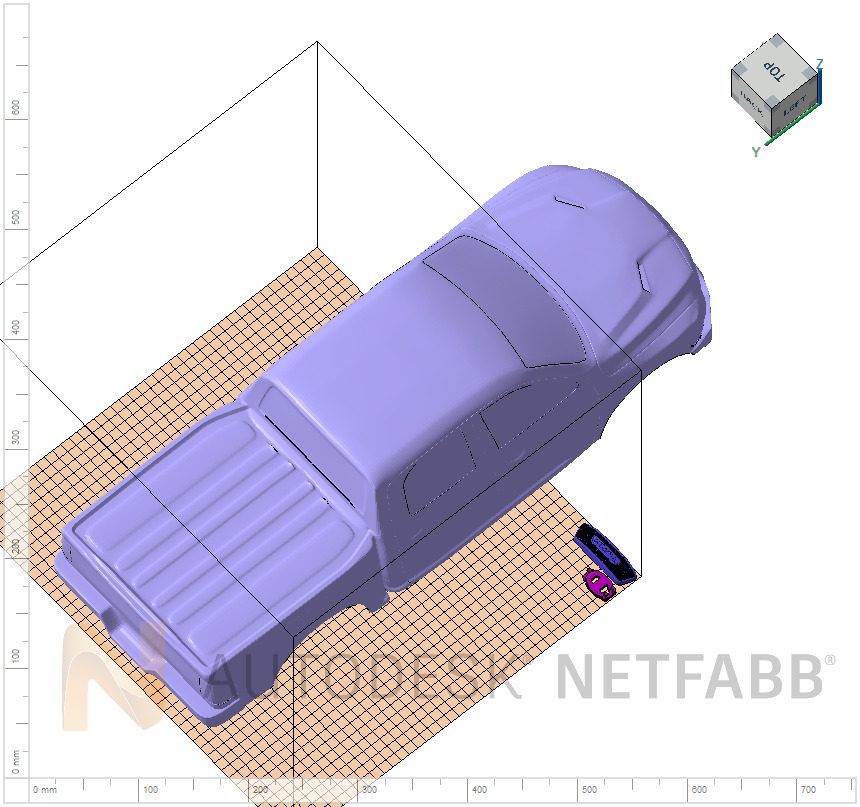 Dodge RAM Rebel - RC - Body 3D print model_16