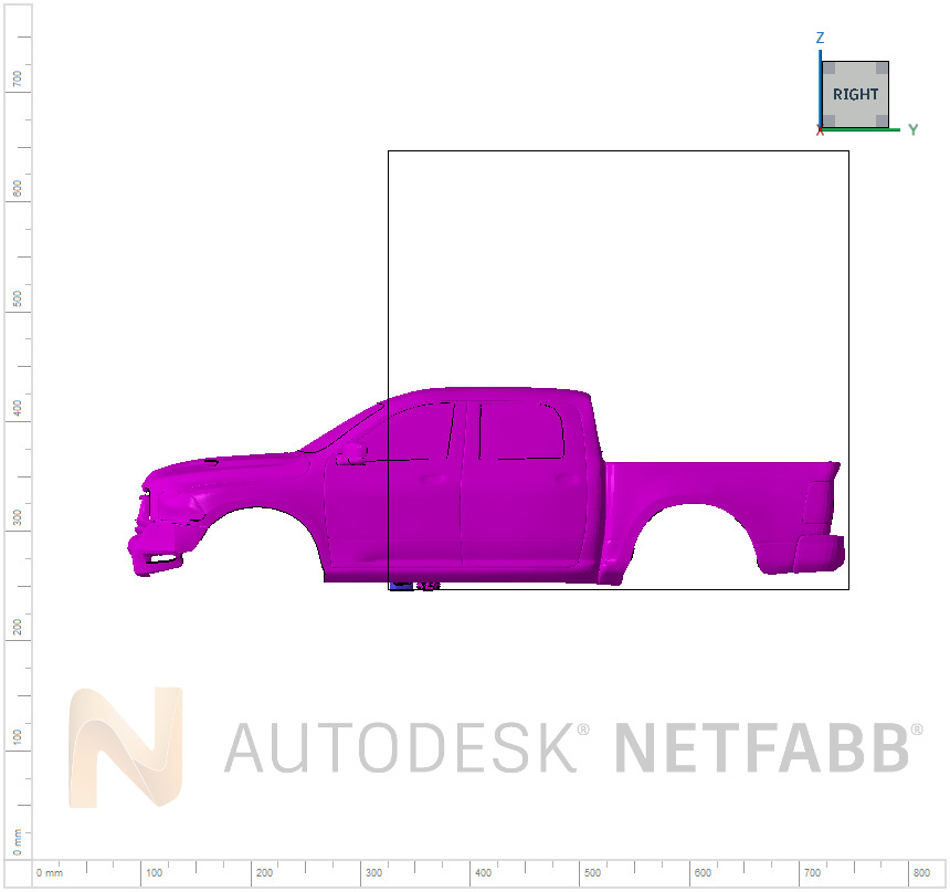 Dodge RAM Rebel - RC - Body 3D print model_15