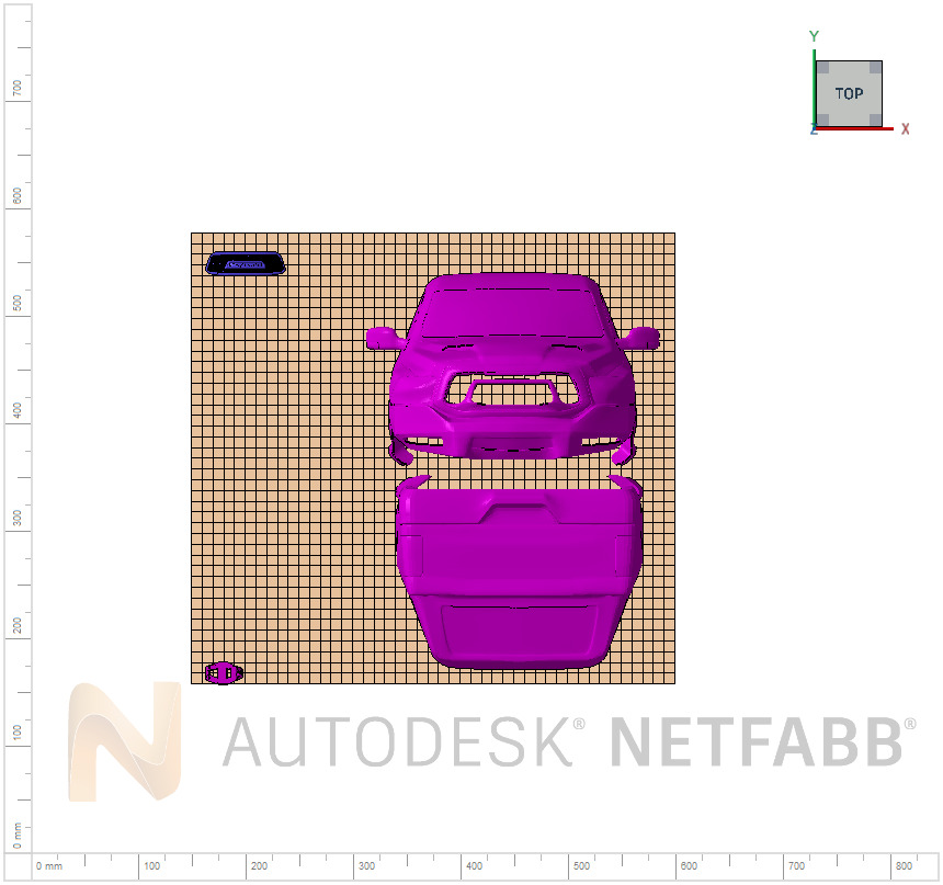 Dodge RAM Rebel - RC - Body 3D print model_12