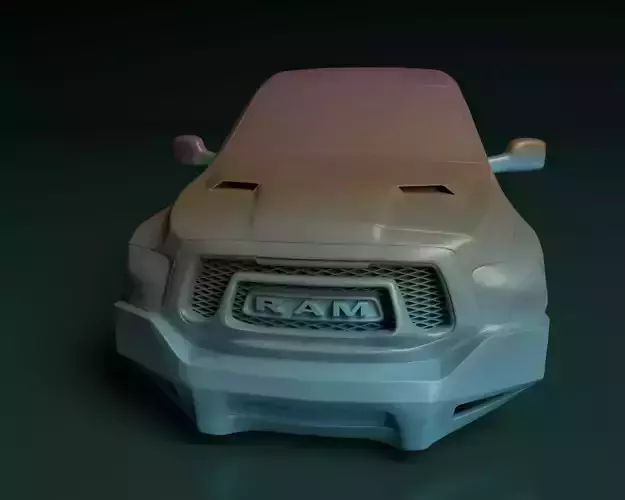 Dodge RAM Rebel - RC - Body 3D print model