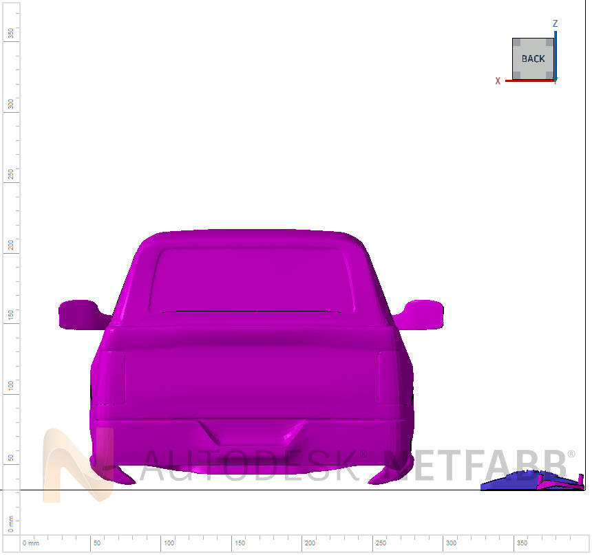 Dodge RAM Rebel - RC - Body 3D print model_18