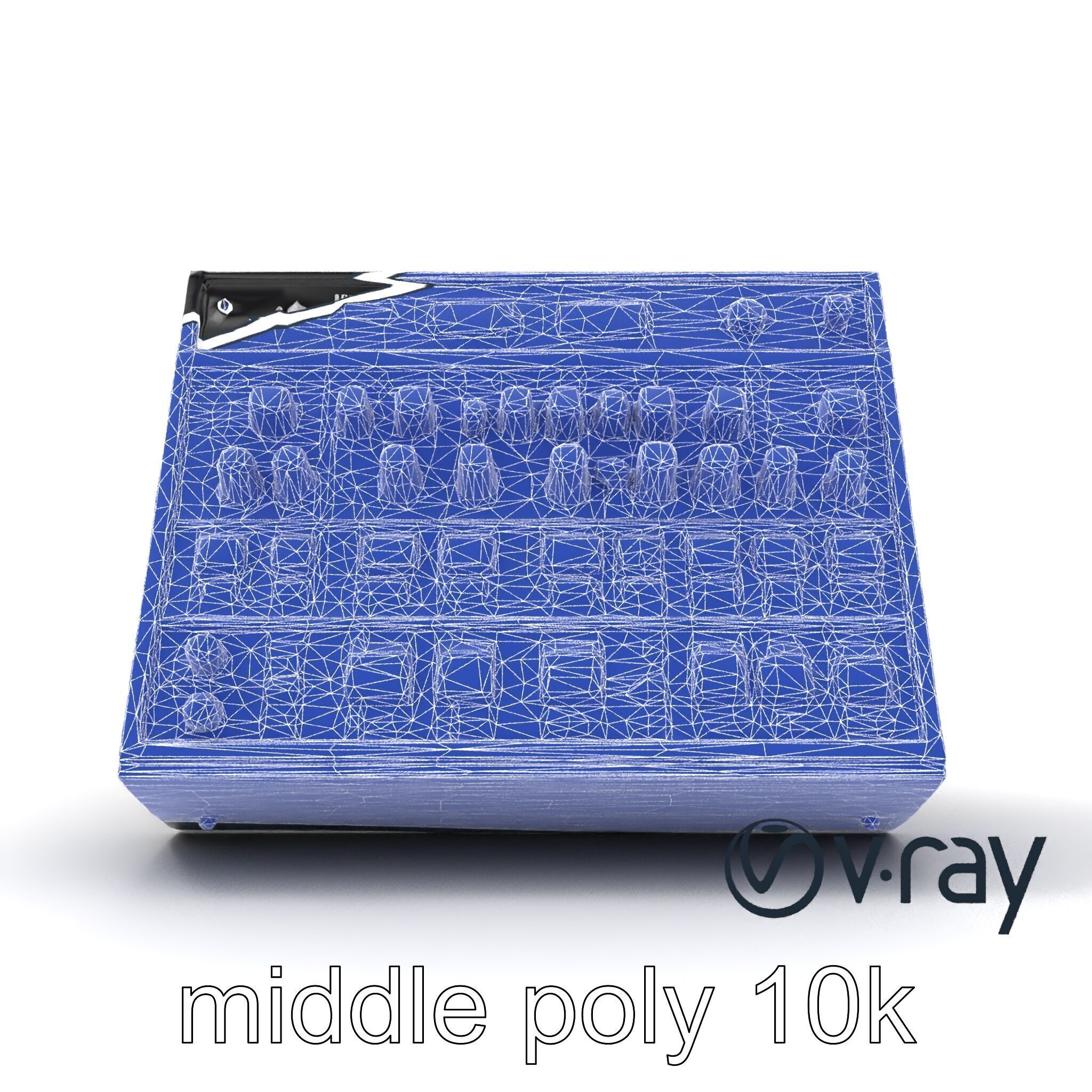 BeatGrid Lighting Console model pack with DMX integration and... Low-poly 3D model_32