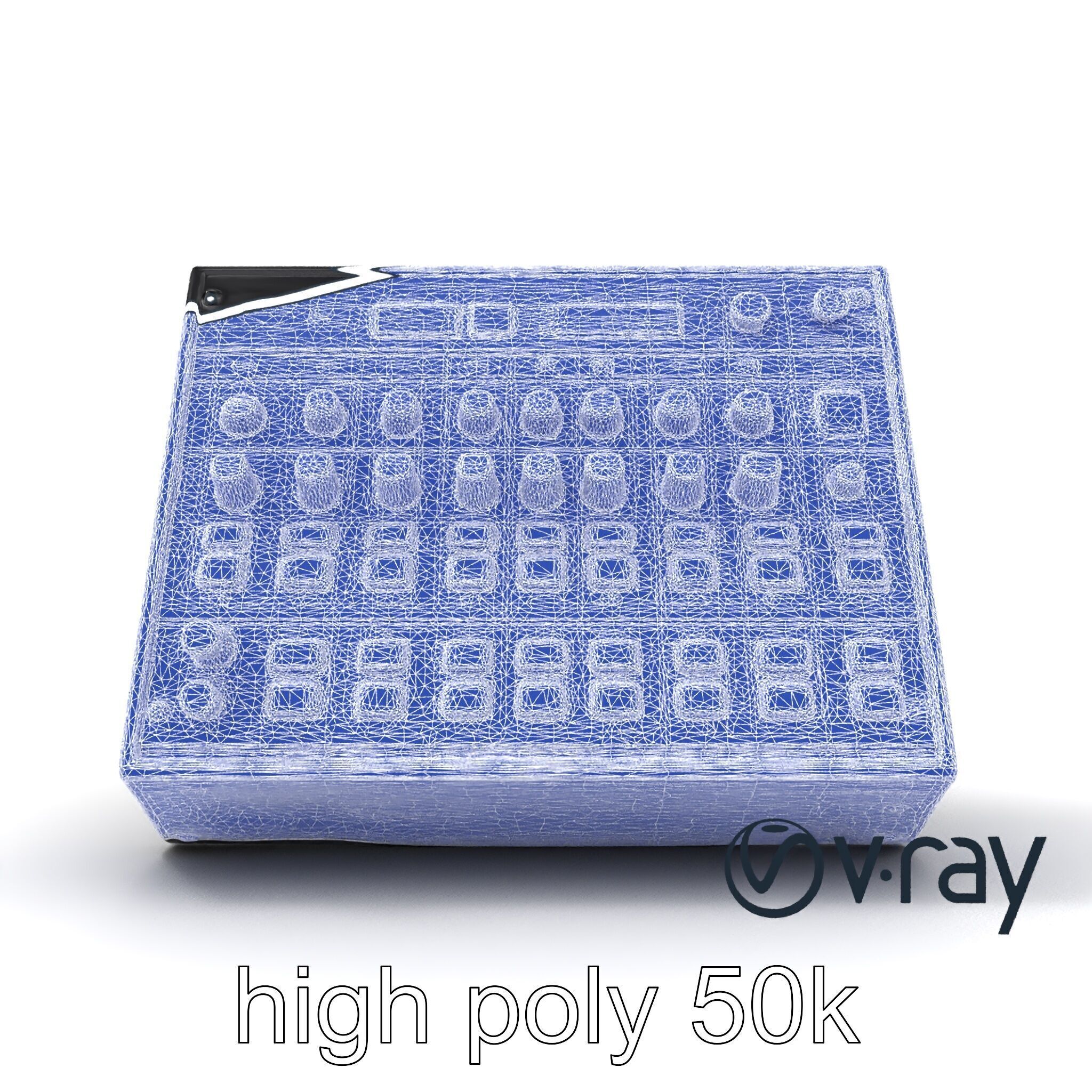 BeatGrid Lighting Console model pack with DMX integration and... Low-poly 3D model_12