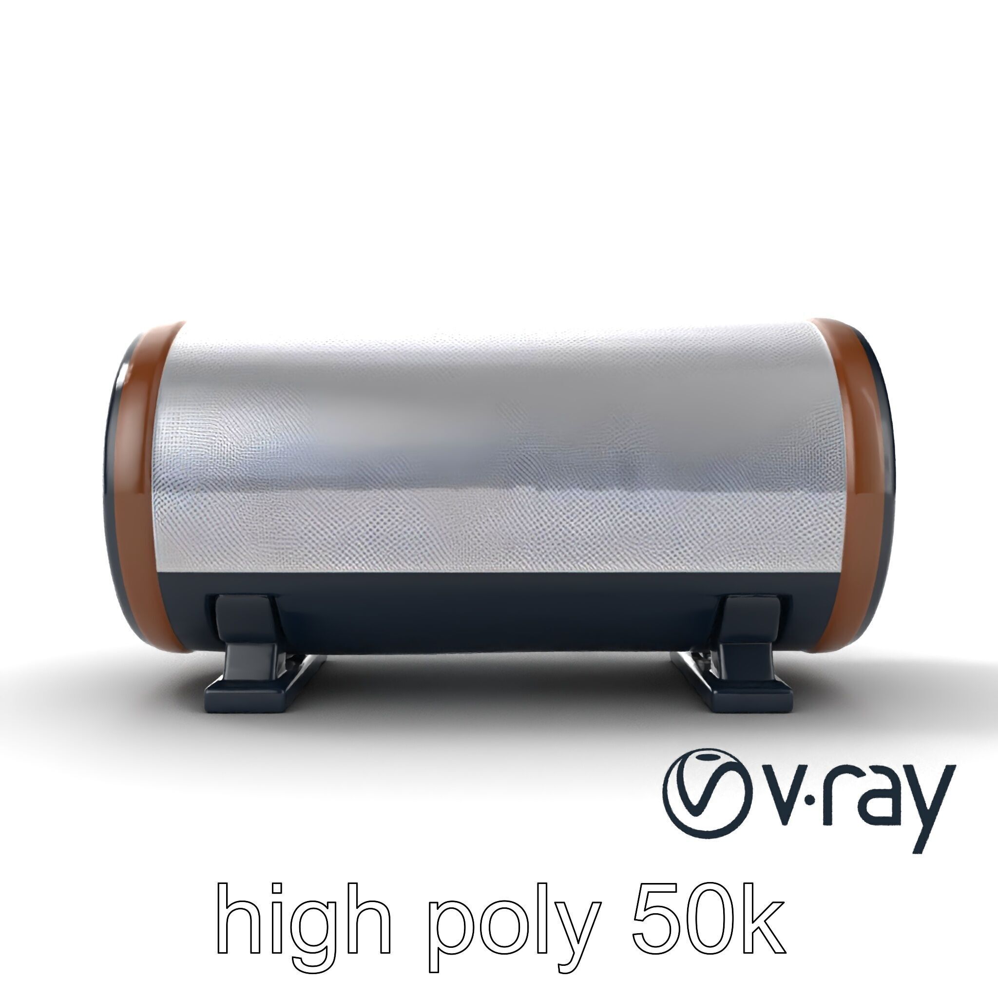 EchoPillar Speaker with LED Strip model pack Low-poly 3D model_24