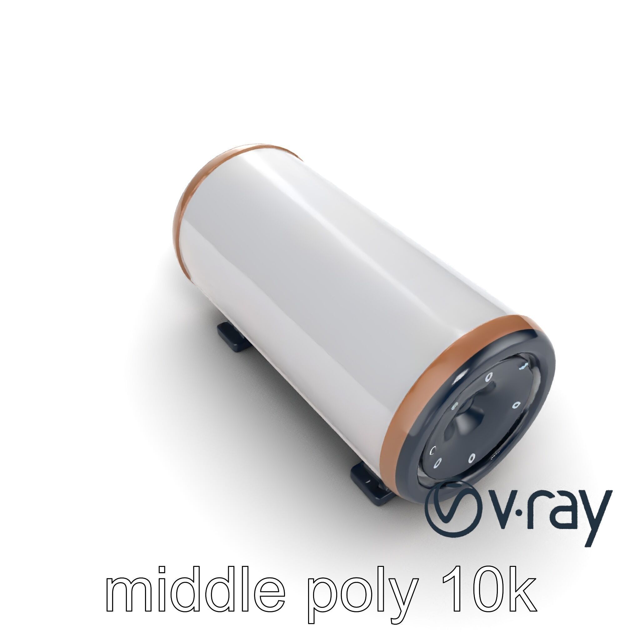 EchoPillar Speaker with LED Strip model pack Low-poly 3D model_23