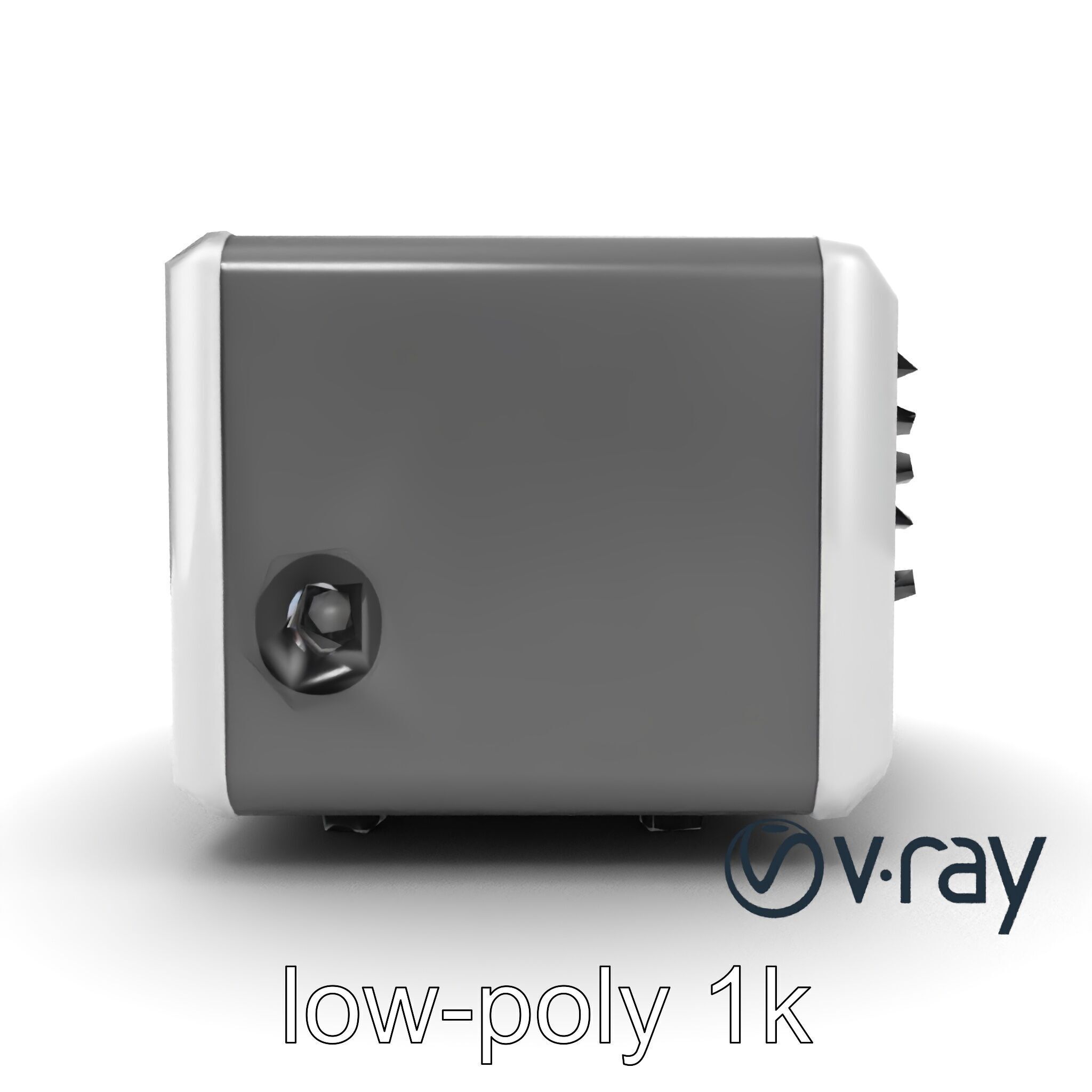 ChordCube Effects Processor model pack Low-poly 3D model_26