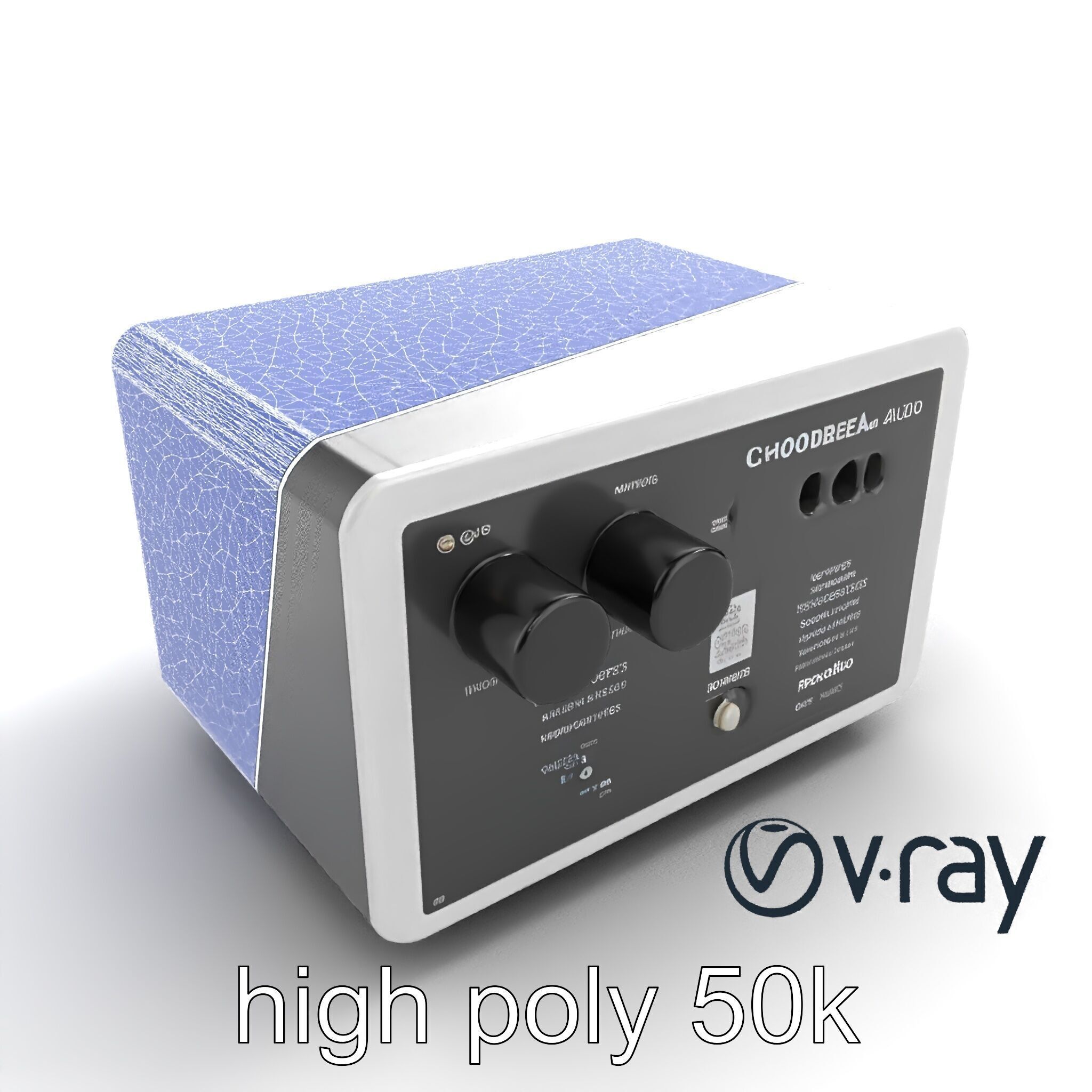 ChordCube Effects Processor model pack Low-poly 3D model_15
