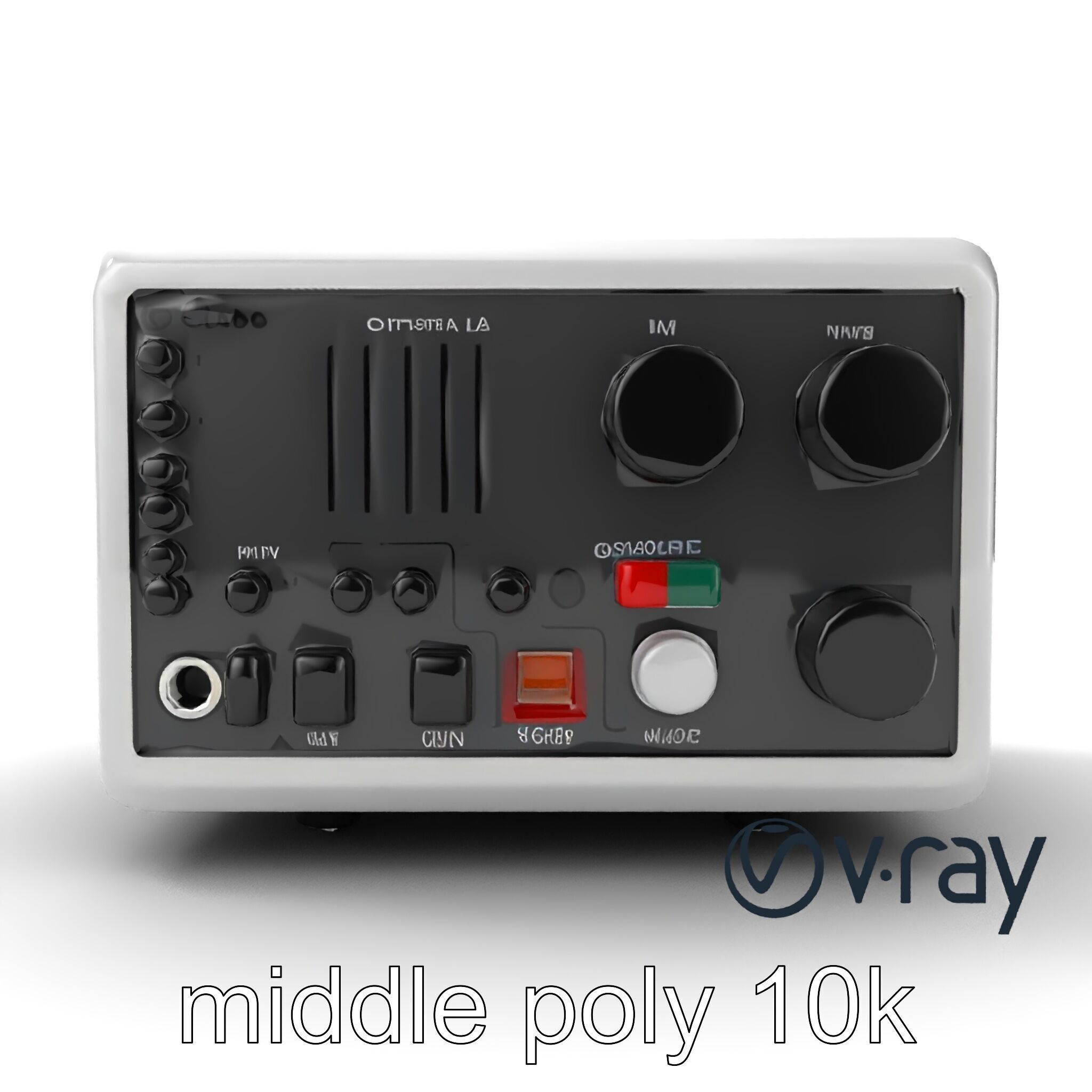 ChordCube Effects Processor model pack Low-poly 3D model_31