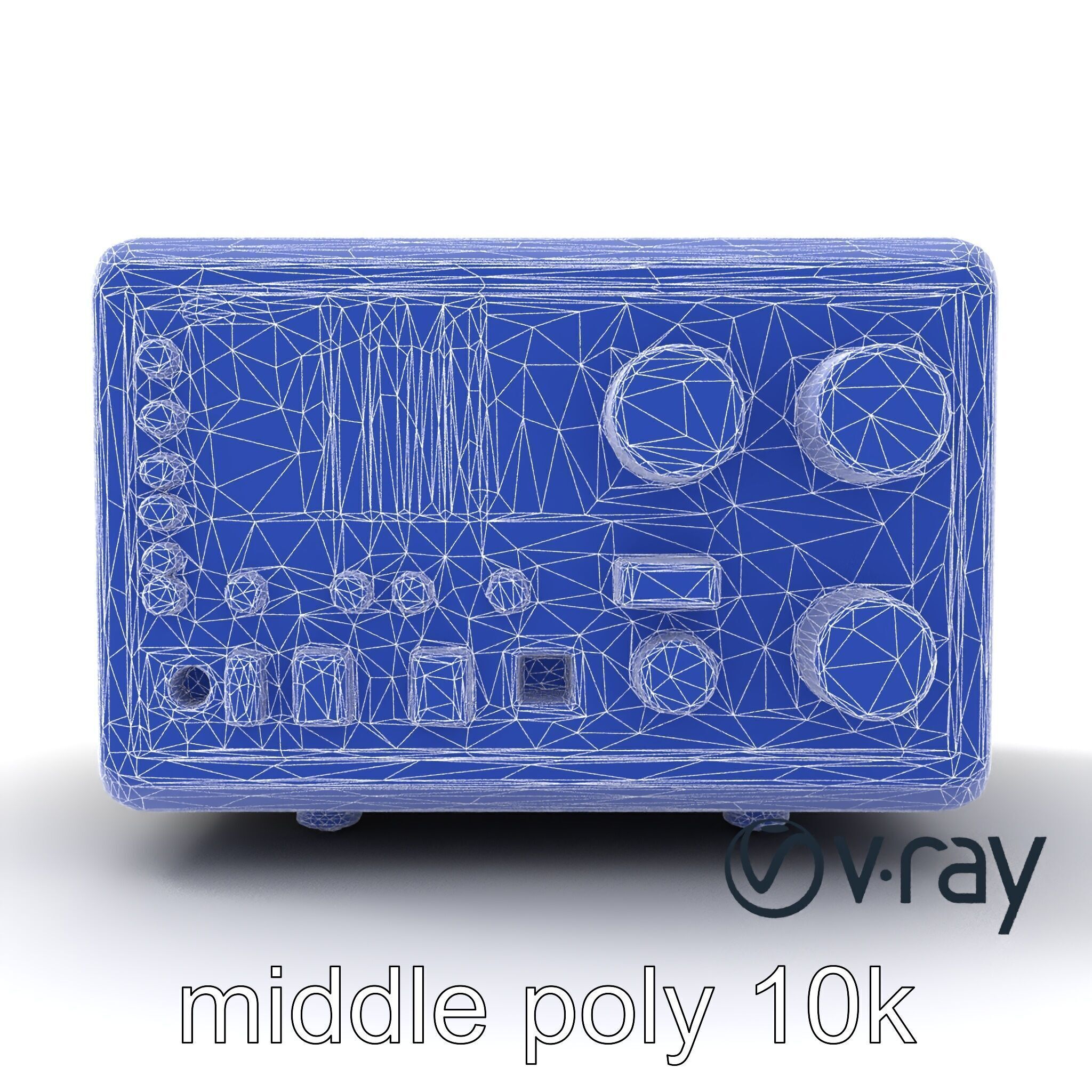 ChordCube Effects Processor model pack Low-poly 3D model_22