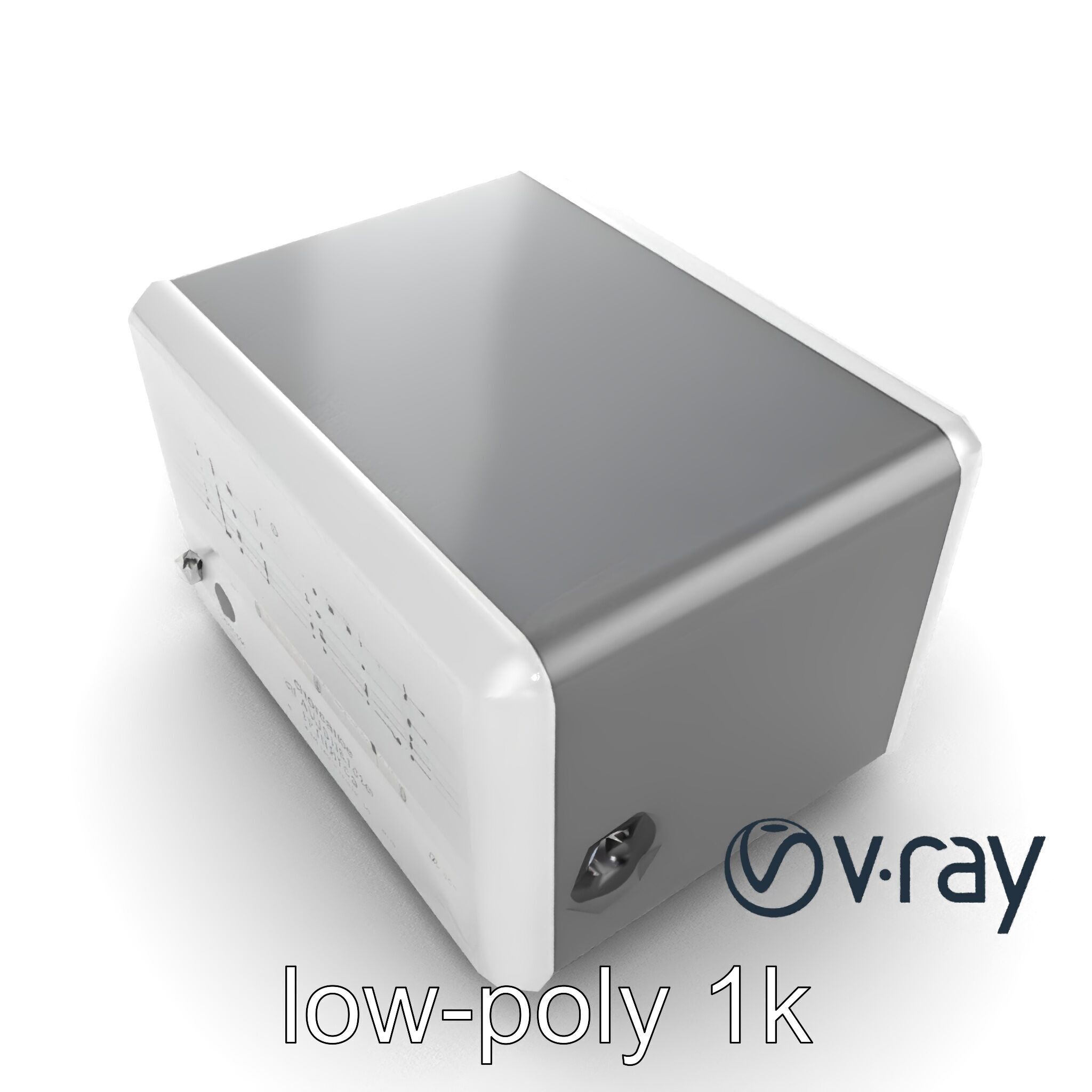 ChordCube Effects Processor model pack Low-poly 3D model_13