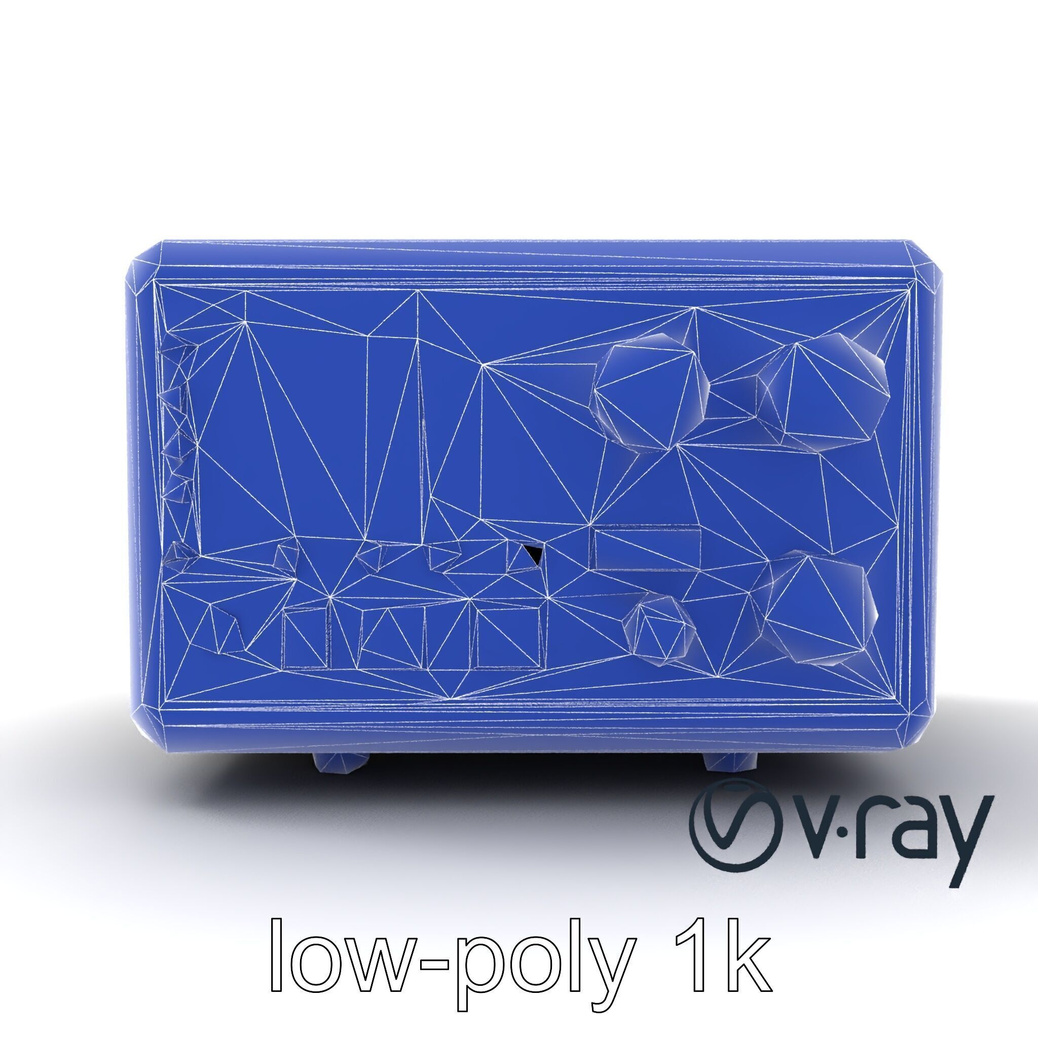 ChordCube Effects Processor model pack Low-poly 3D model_30