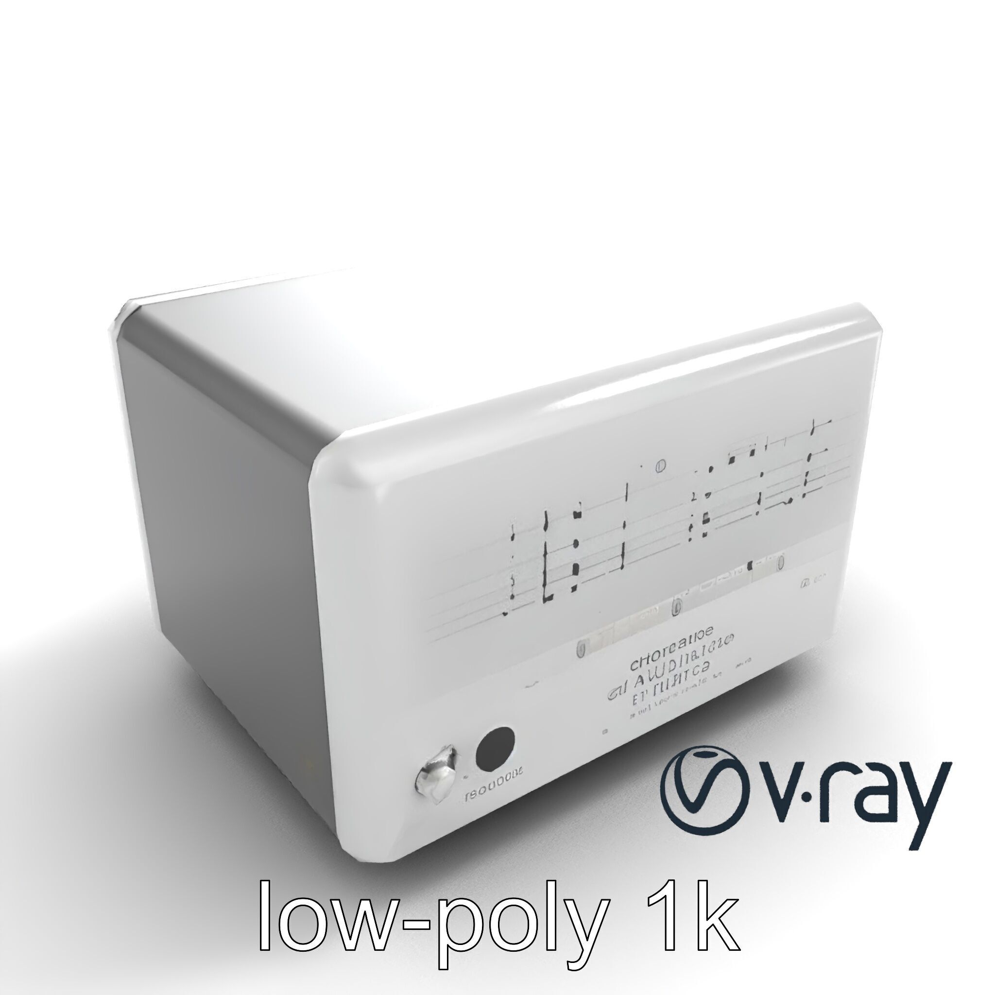 ChordCube Effects Processor model pack Low-poly 3D model_10