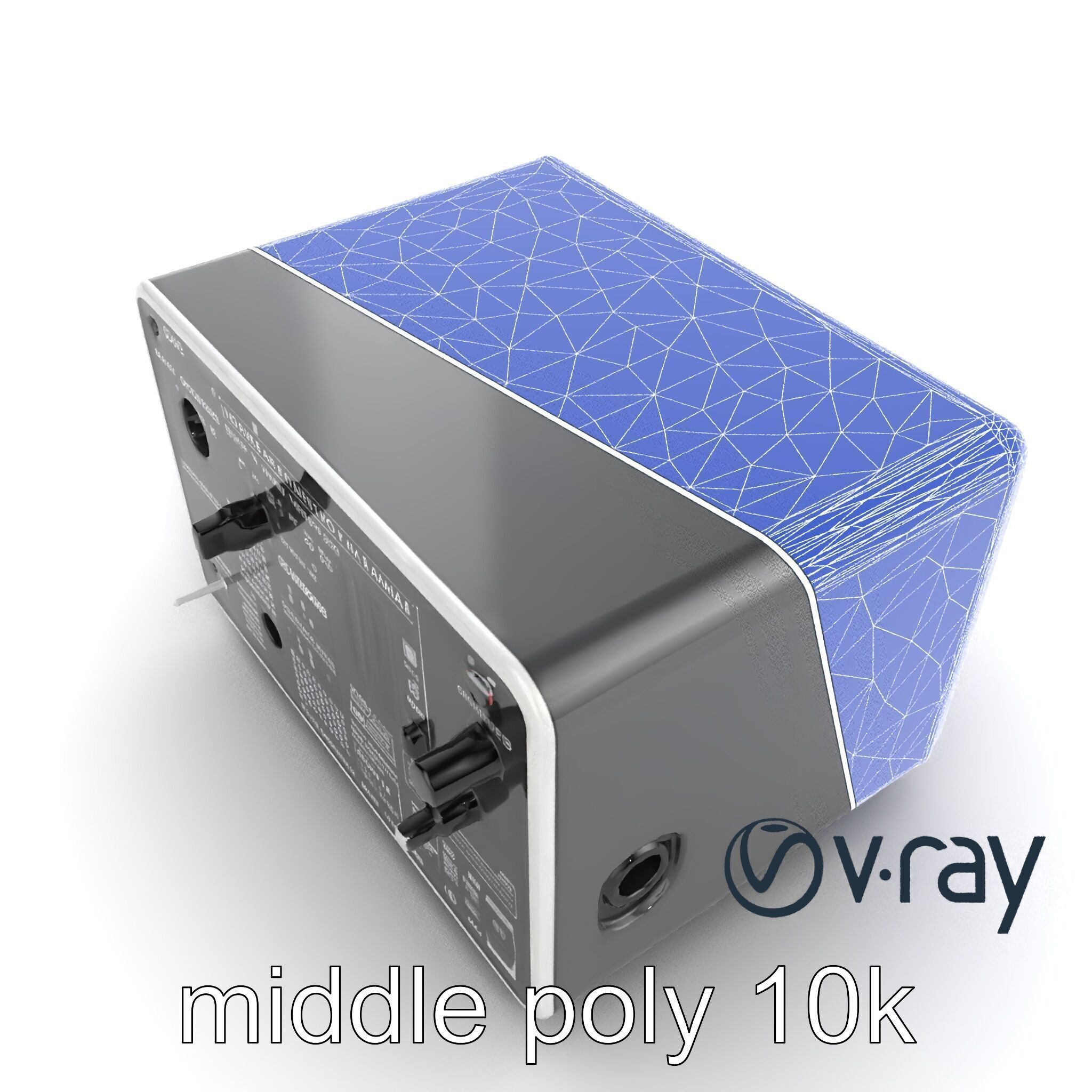 ChordCube Effects Processor model pack Low-poly 3D model_14