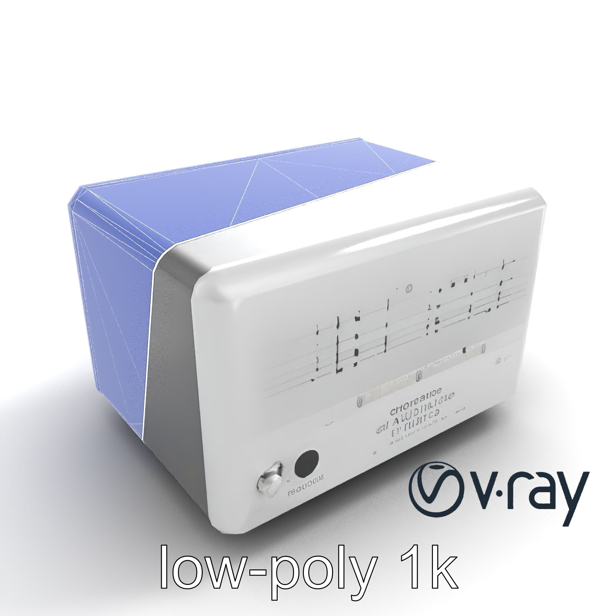 ChordCube Effects Processor model pack Low-poly 3D model_32