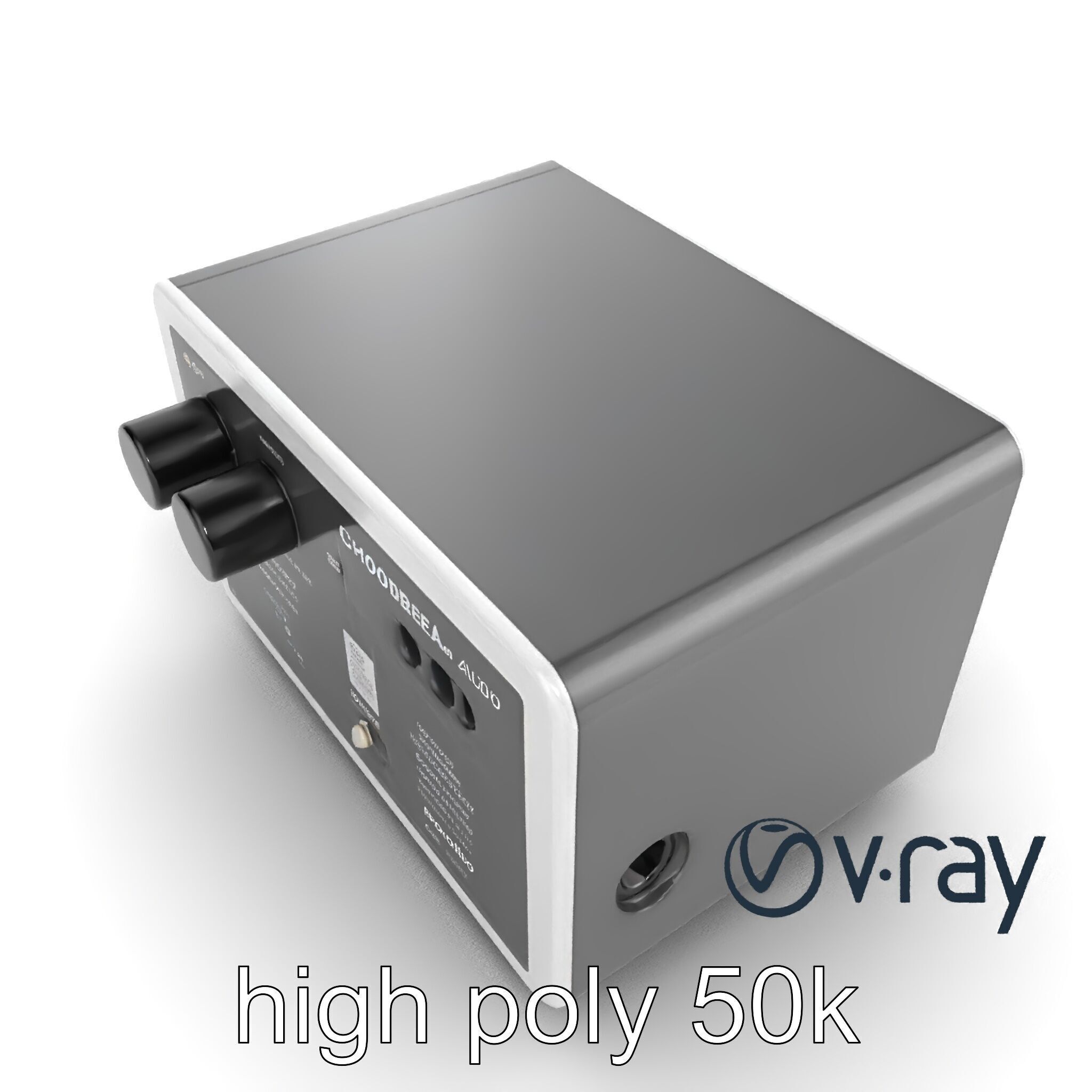 ChordCube Effects Processor model pack Low-poly 3D model_12