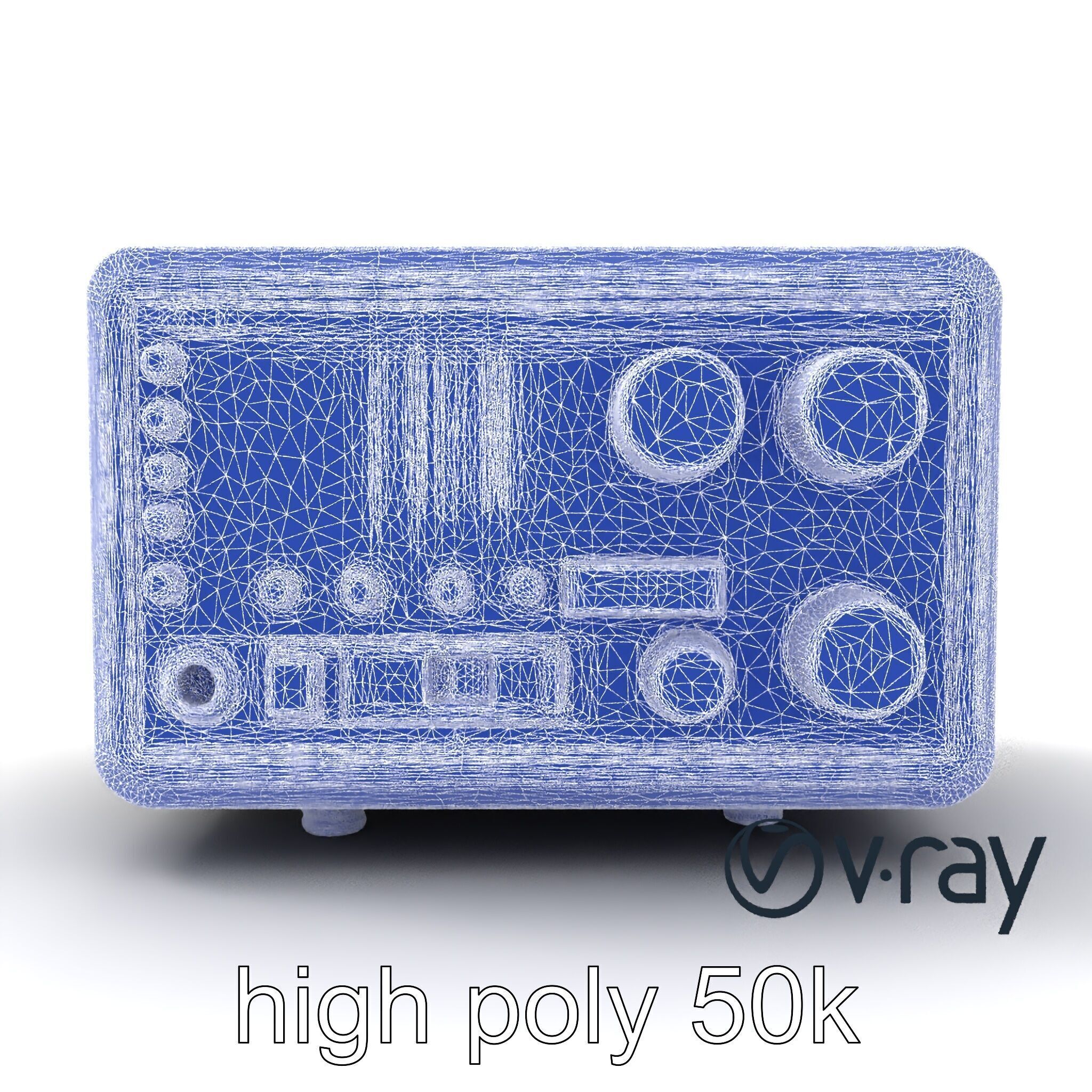 ChordCube Effects Processor model pack Low-poly 3D model_18