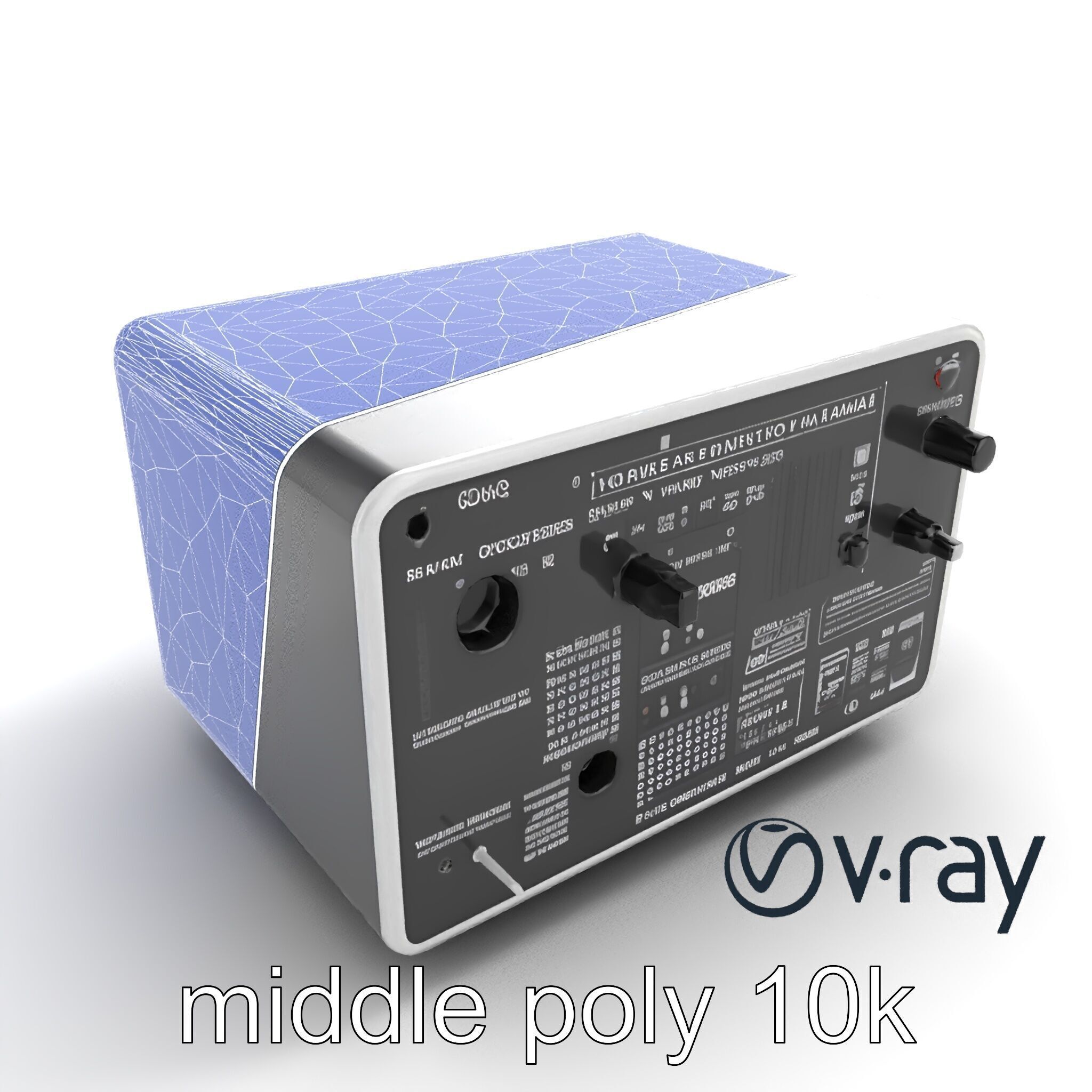 ChordCube Effects Processor model pack Low-poly 3D model_21