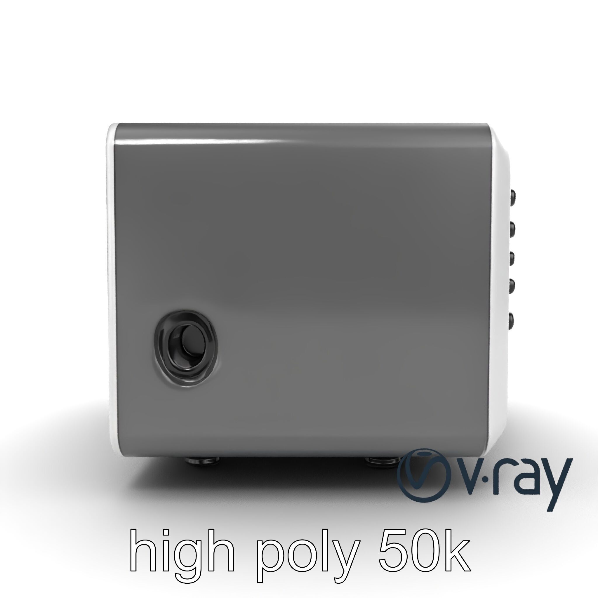 ChordCube Effects Processor model pack Low-poly 3D model_27