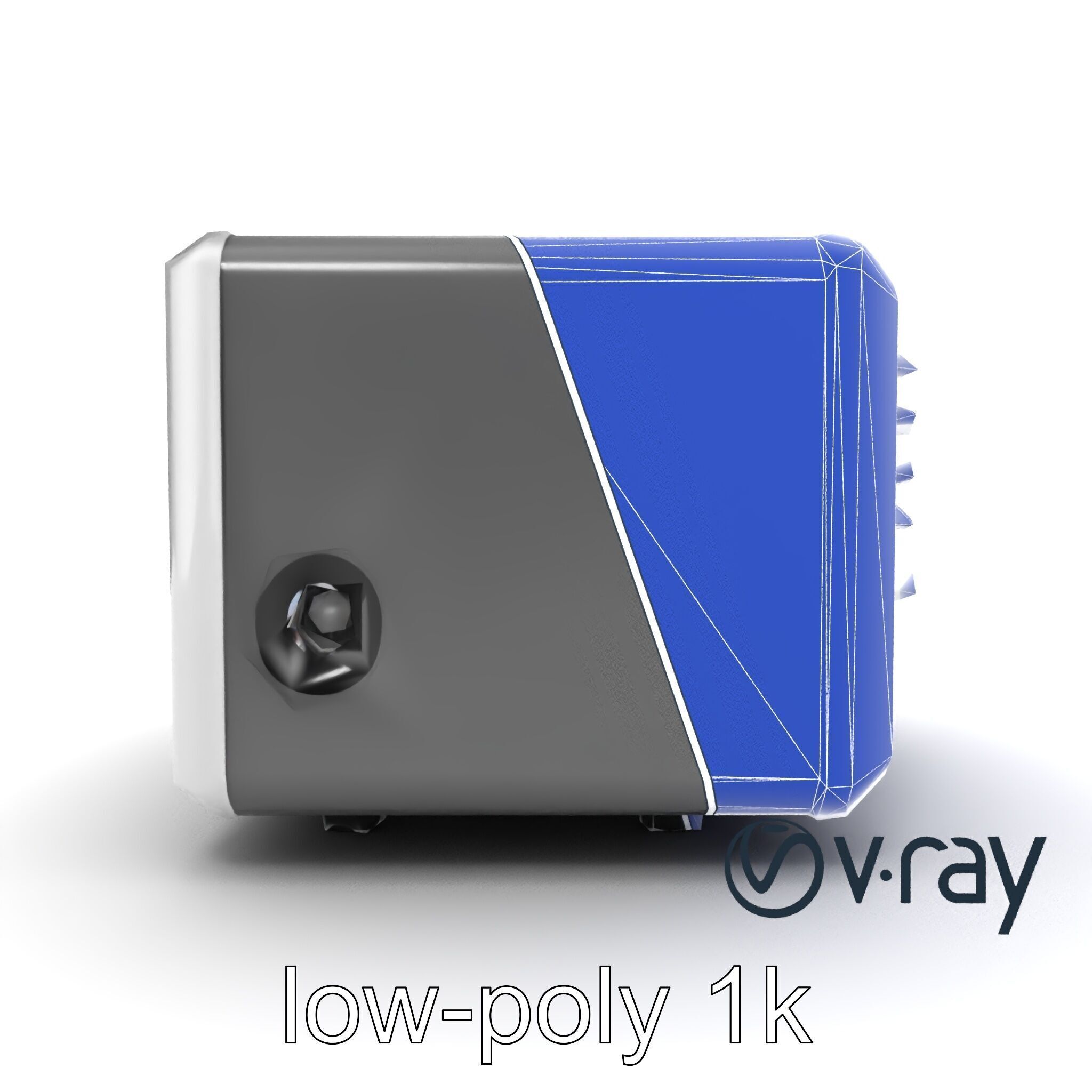 ChordCube Effects Processor model pack Low-poly 3D model_19