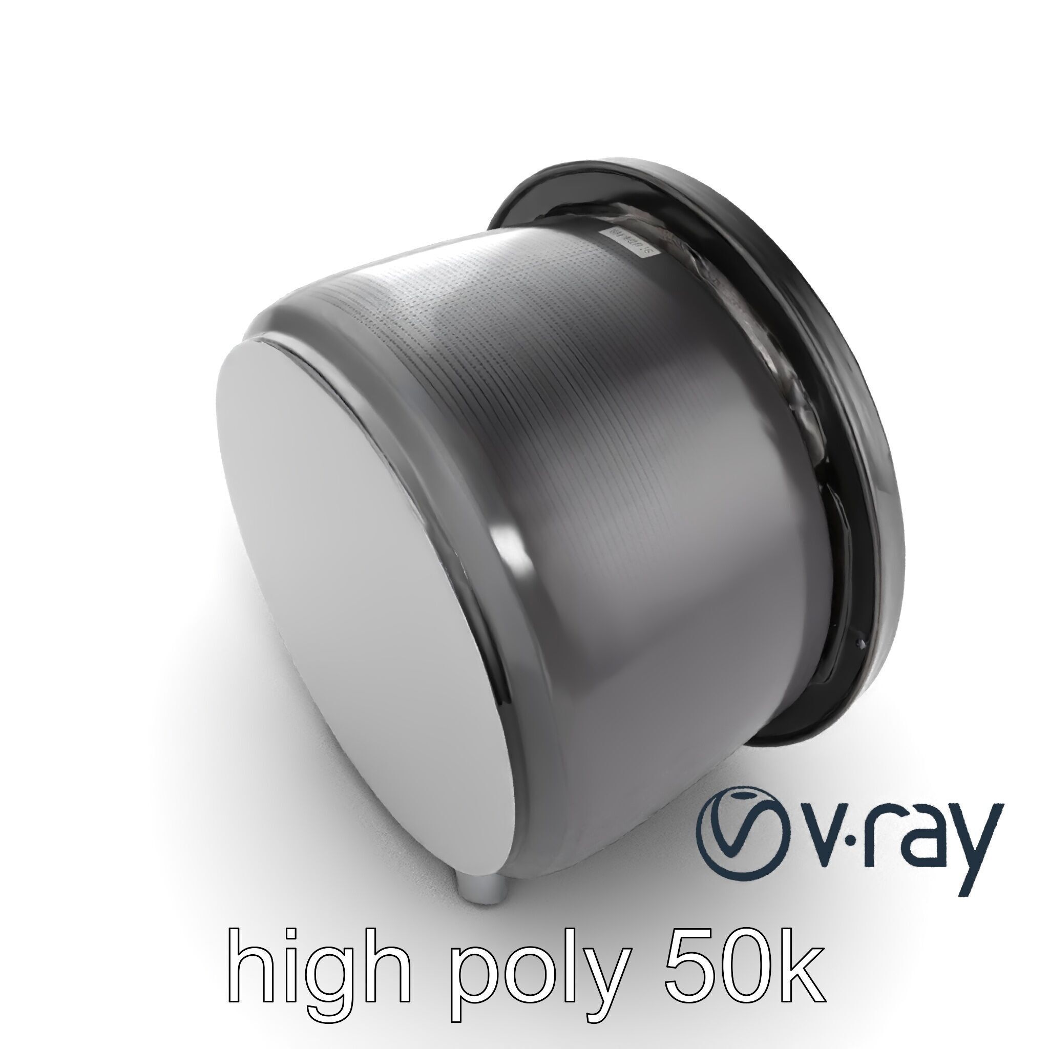 BassVortex Subwoofer Spiral Design model pack Low-poly 3D model_11