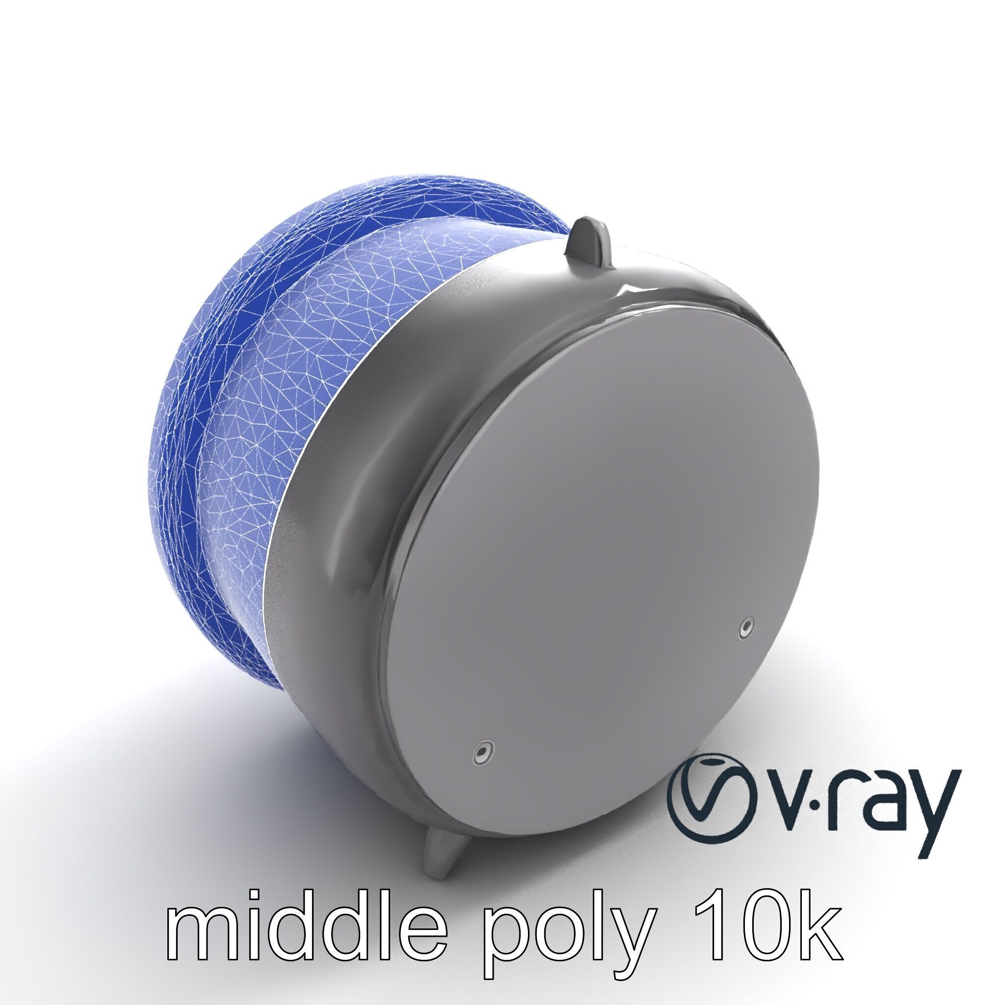 BassVortex Subwoofer Spiral Design model pack Low-poly 3D model_20