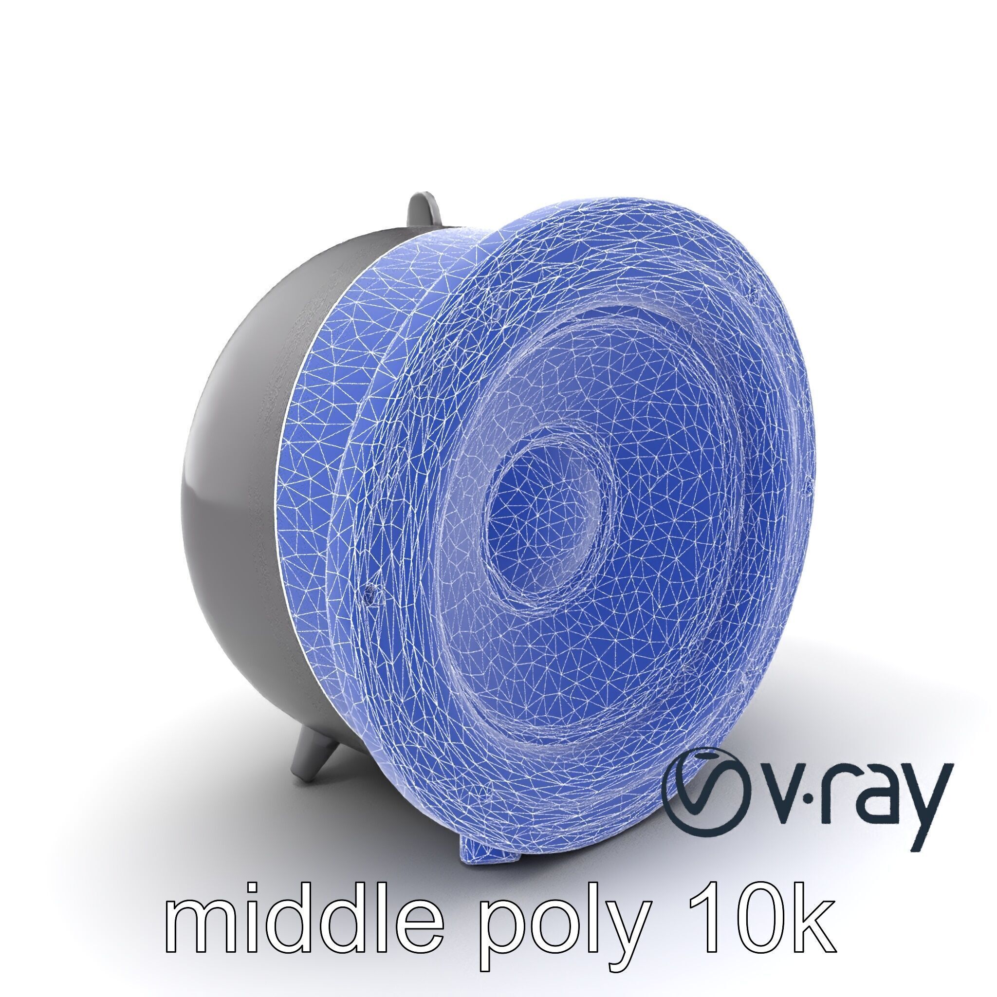 BassVortex Subwoofer Spiral Design model pack Low-poly 3D model_26