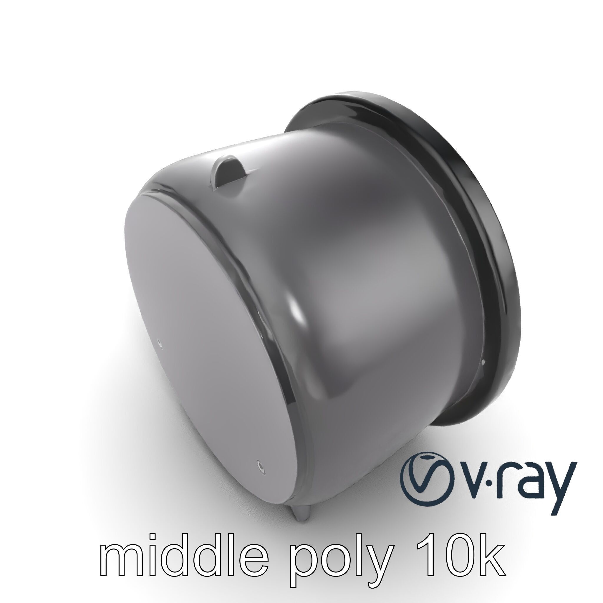 BassVortex Subwoofer Spiral Design model pack Low-poly 3D model_9