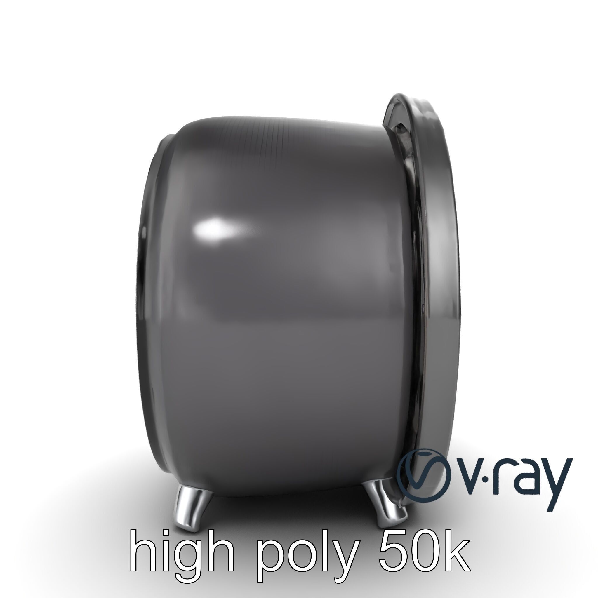 BassVortex Subwoofer Spiral Design model pack Low-poly 3D model_21