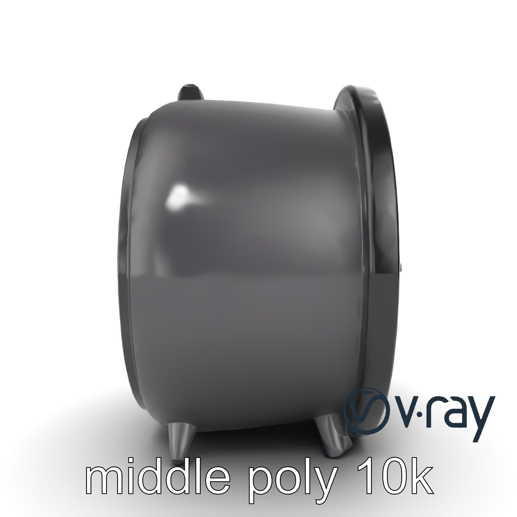 BassVortex Subwoofer Spiral Design model pack Low-poly 3D model_16