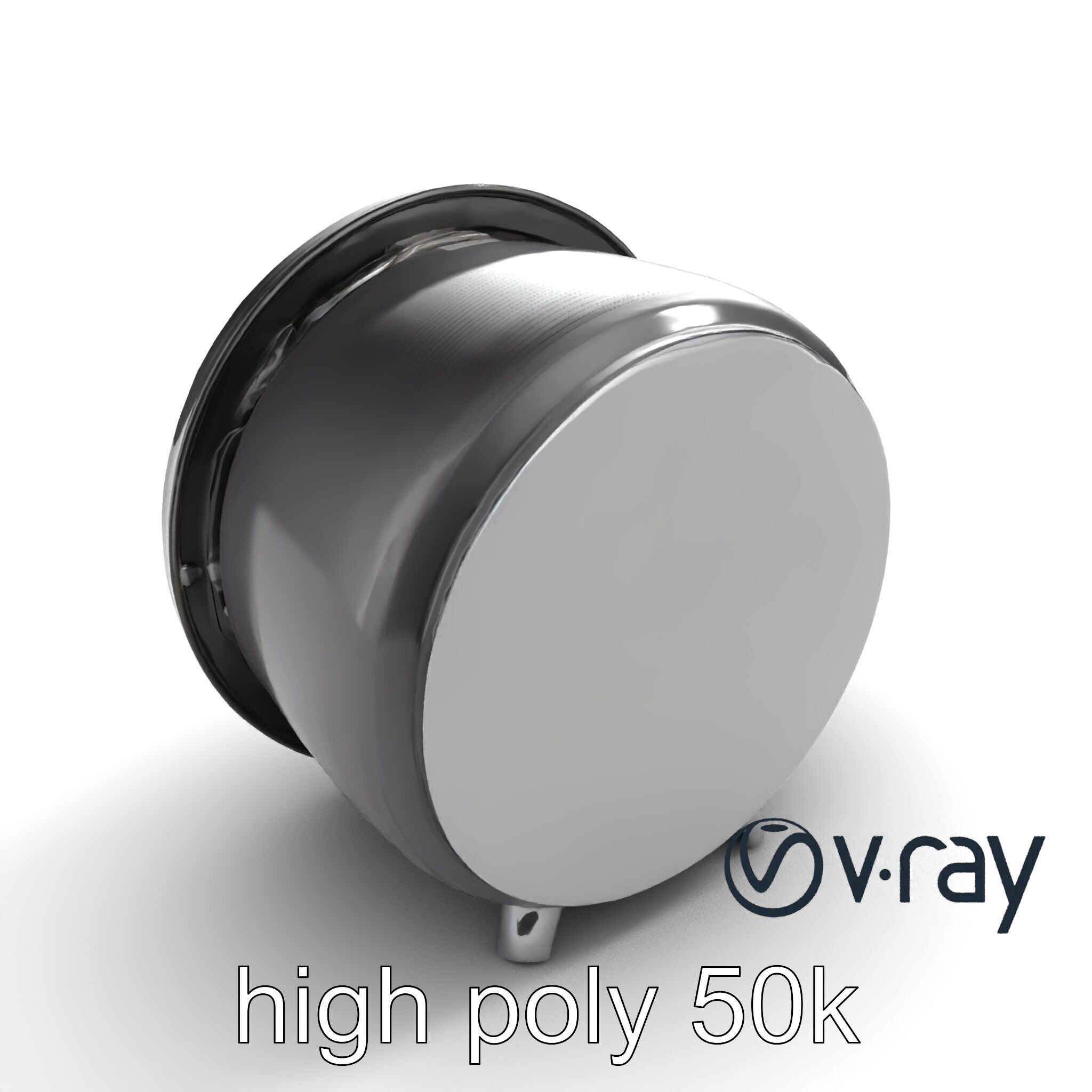 BassVortex Subwoofer Spiral Design model pack Low-poly 3D model_8