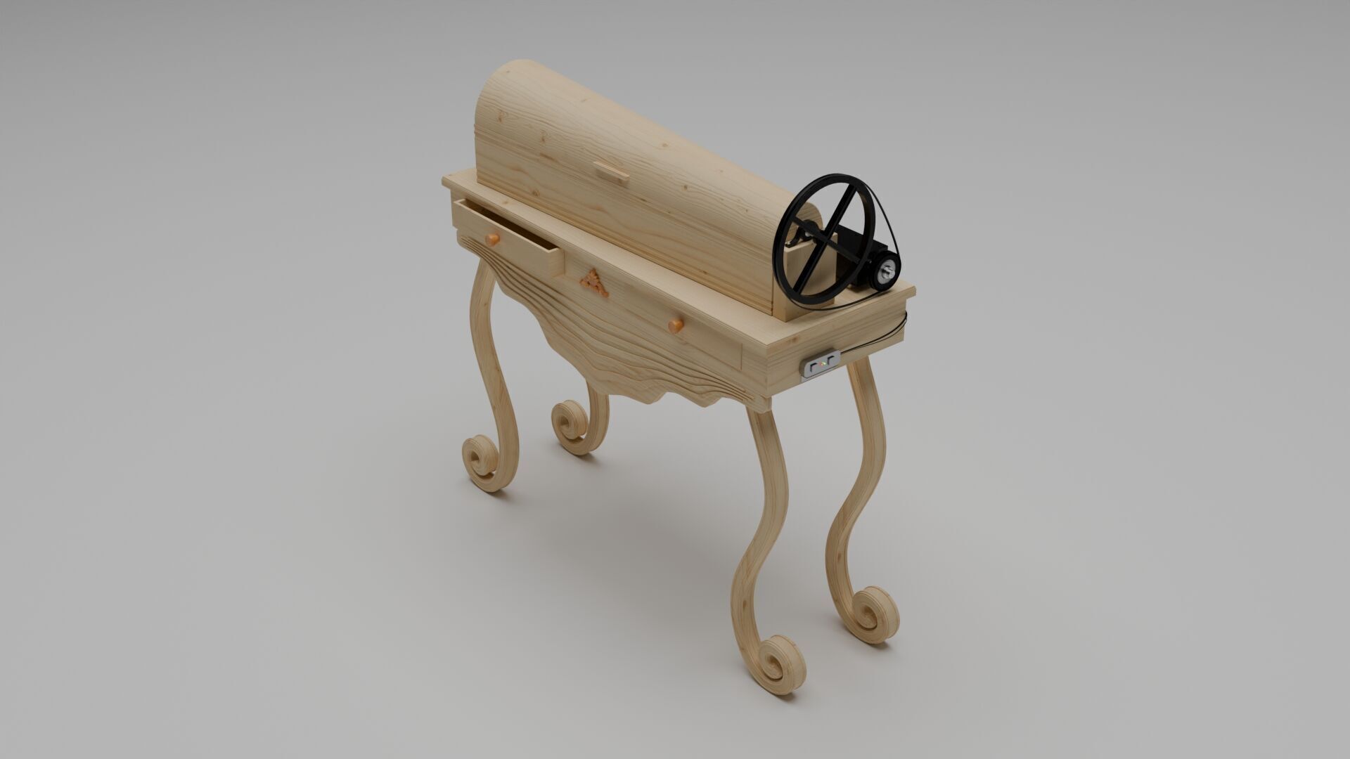 Glass Harmonica 3D model_10