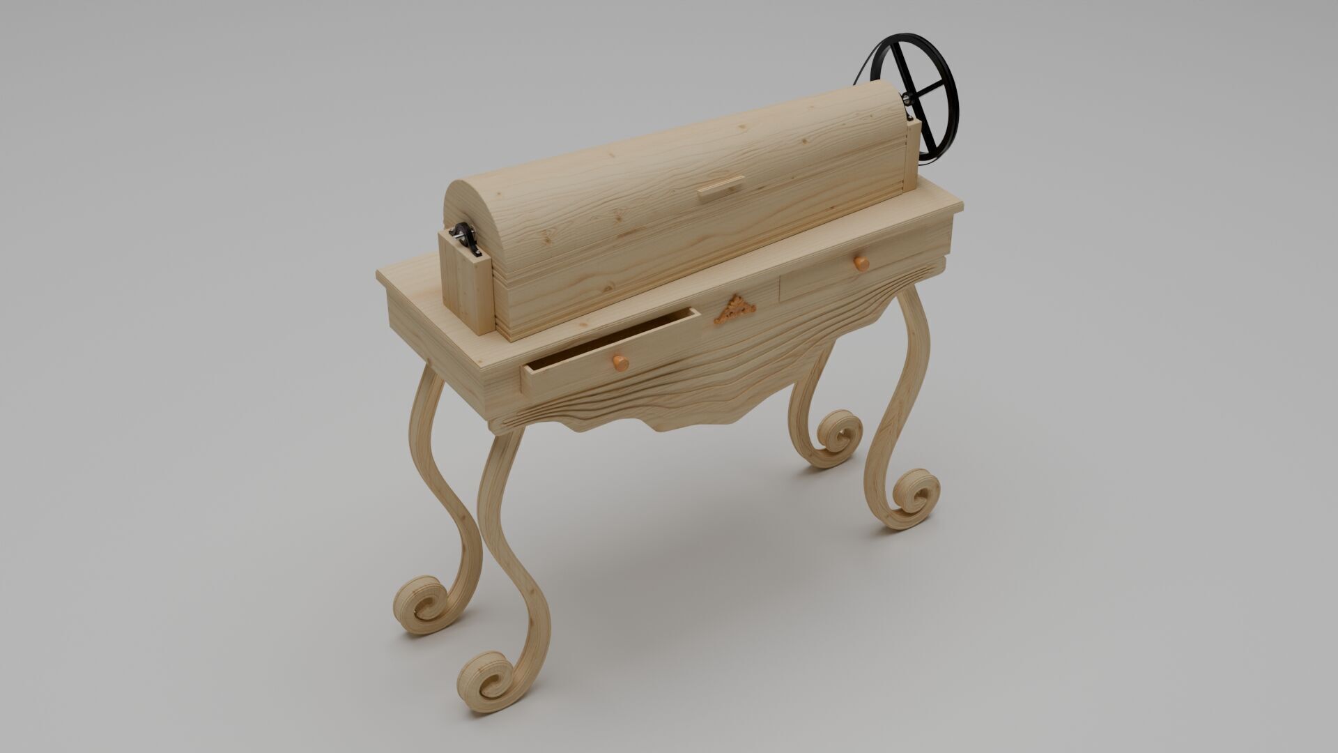 Glass Harmonica 3D model_8