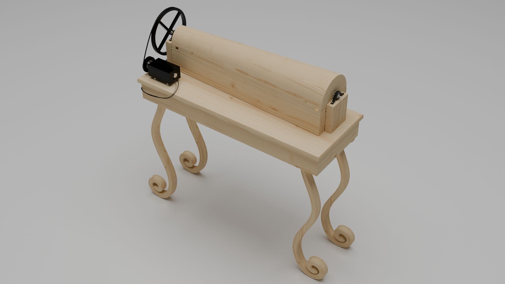 Glass Harmonica 3D model_2