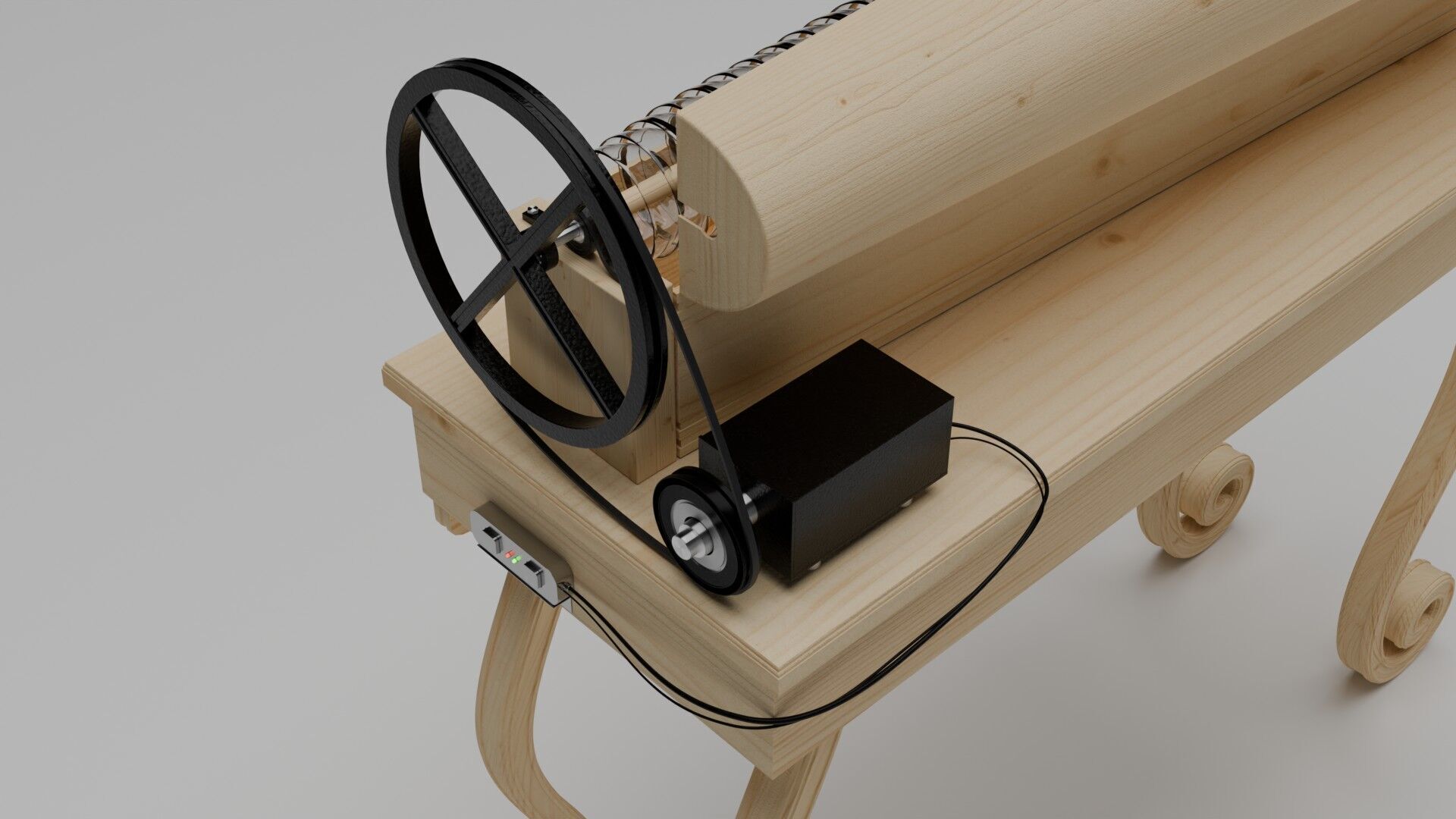 Glass Harmonica 3D model_3