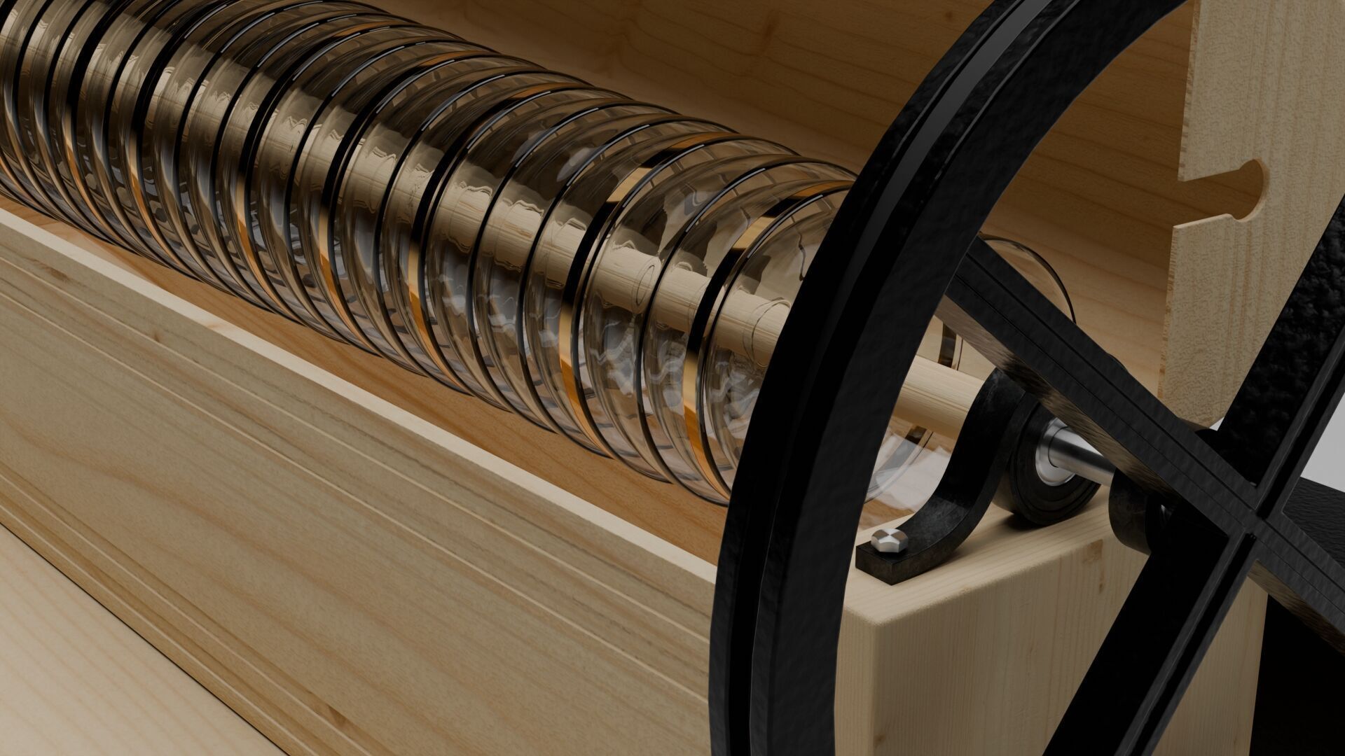 Glass Harmonica 3D model_5