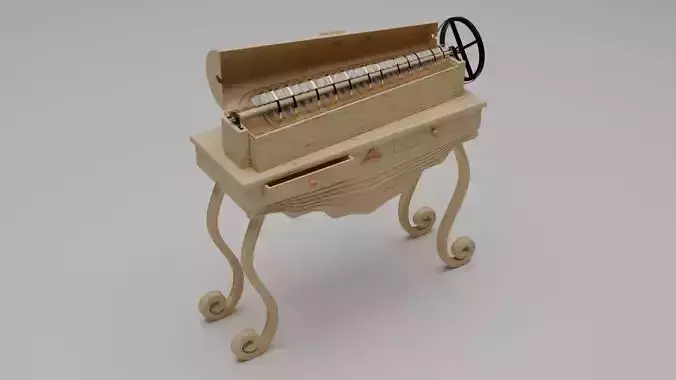 Glass Harmonica 3D model