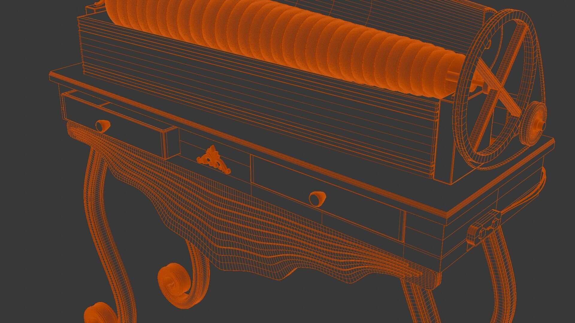 Glass Harmonica 3D model_12