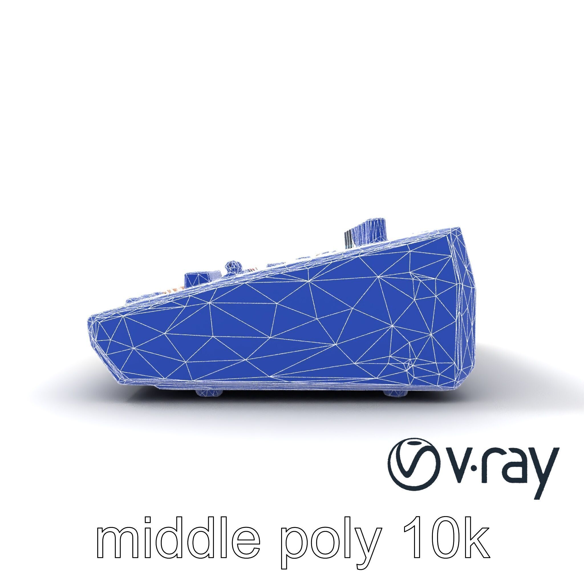 NovaFader Mixer Motorized Crossfader model pack Low-poly 3D model_14