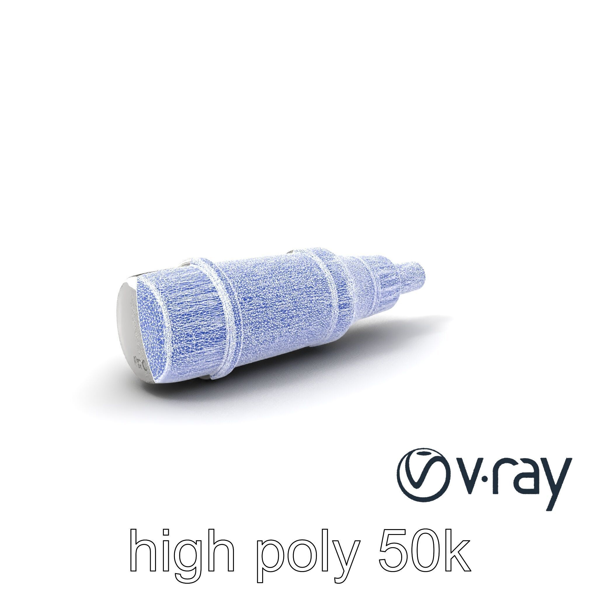 SonicLens Microphone Retro-Futuristic model pack Low-poly 3D model_17