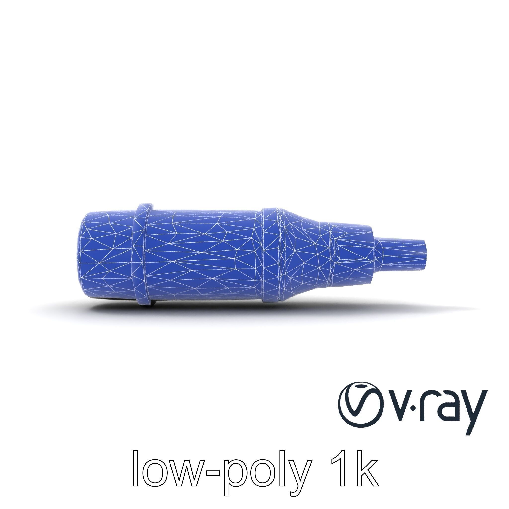 SonicLens Microphone Retro-Futuristic model pack Low-poly 3D model_15