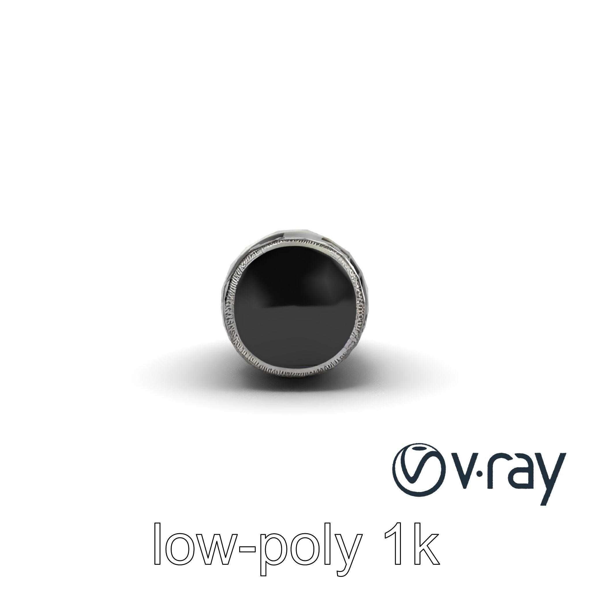 SonicLens Microphone Retro-Futuristic model pack Low-poly 3D model_13