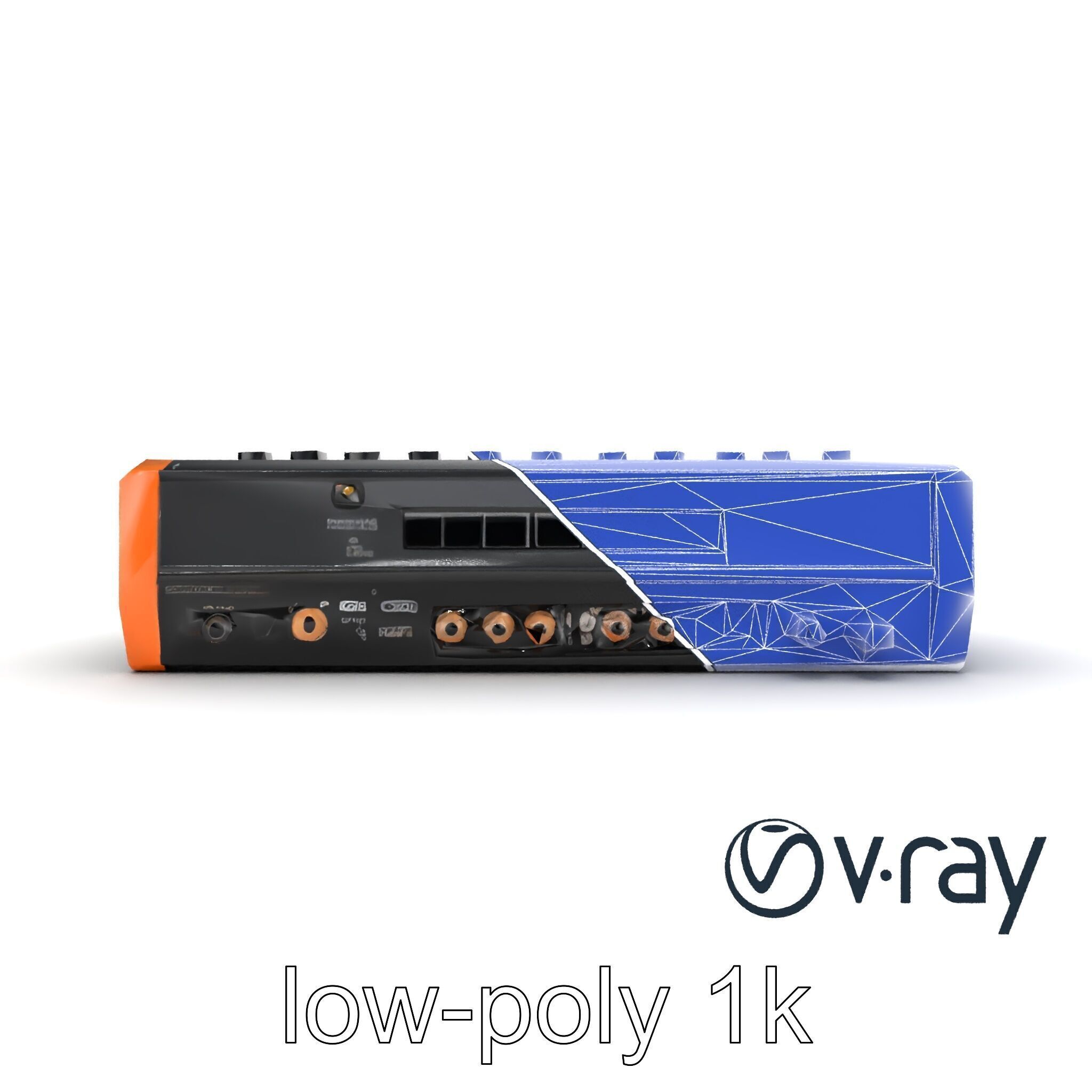 BeatHive Sampler with Granite Sides model pack Low-poly 3D model_28