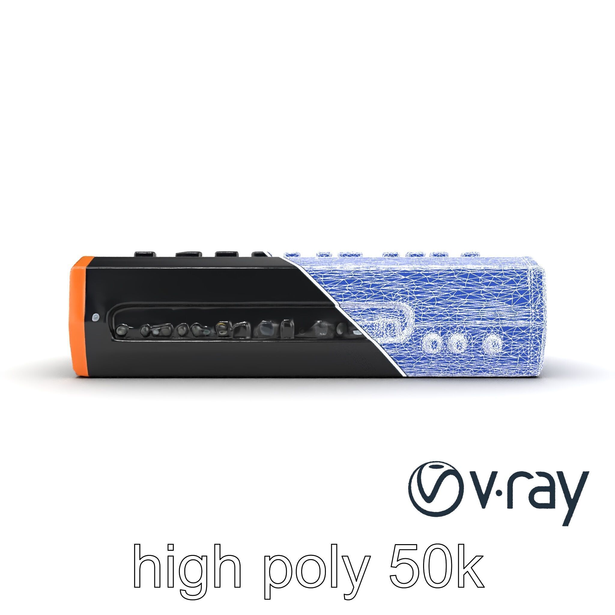 BeatHive Sampler with Granite Sides model pack Low-poly 3D model_24